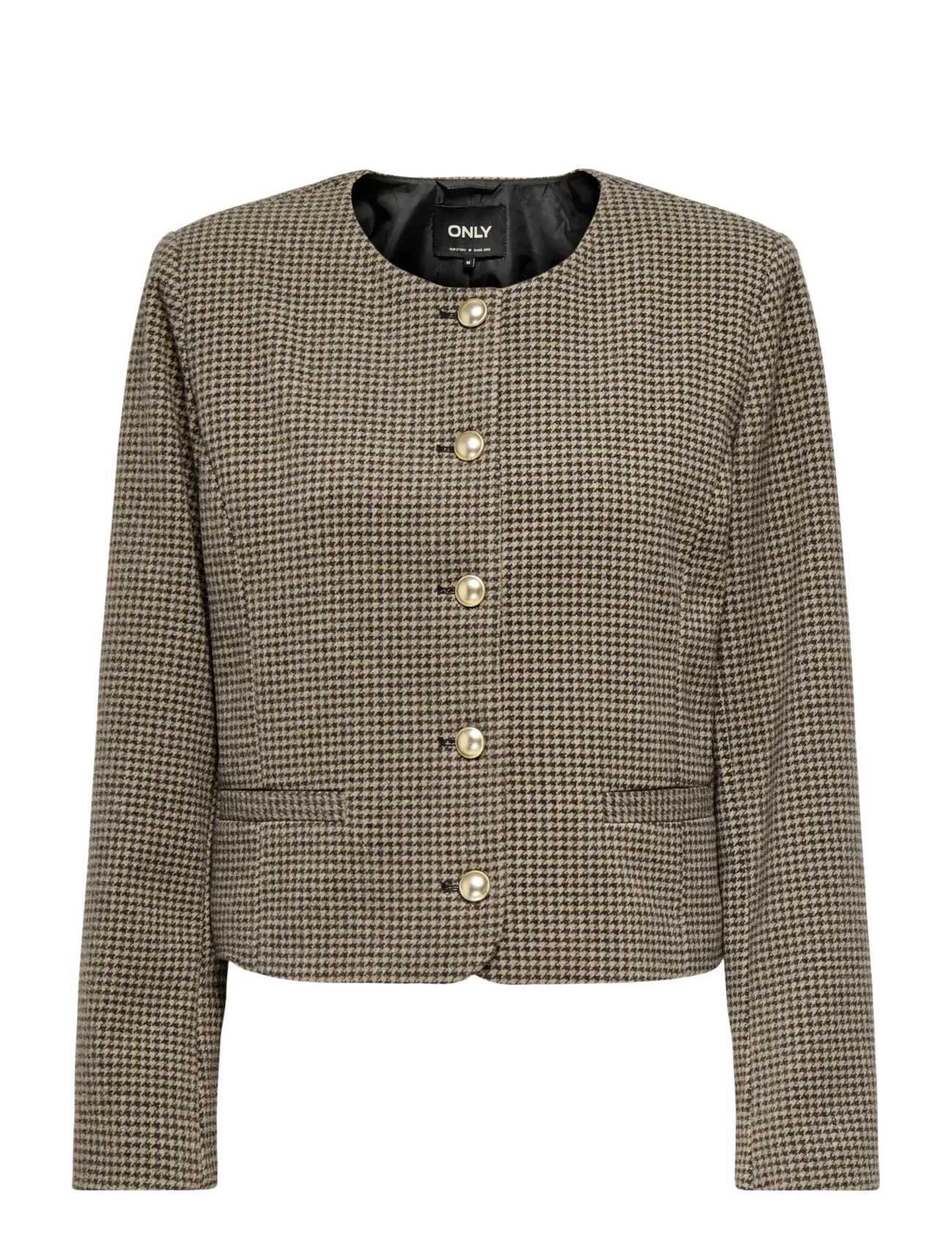 ONLY Onlmaggie Check Jacke Otw Braun - XL - Damen