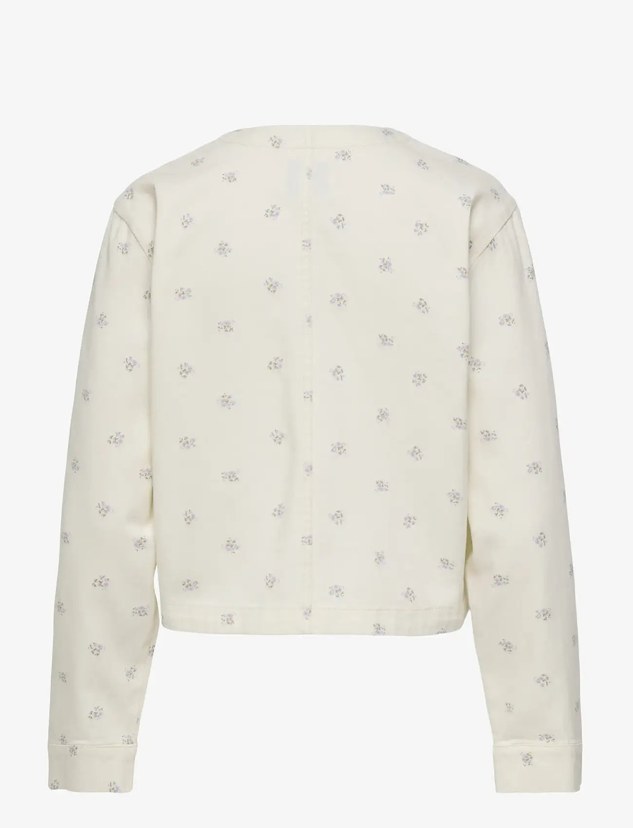 ONLY - ONLNAOMI AOP O-JACKET OTW - forårsjakker - egret - 1