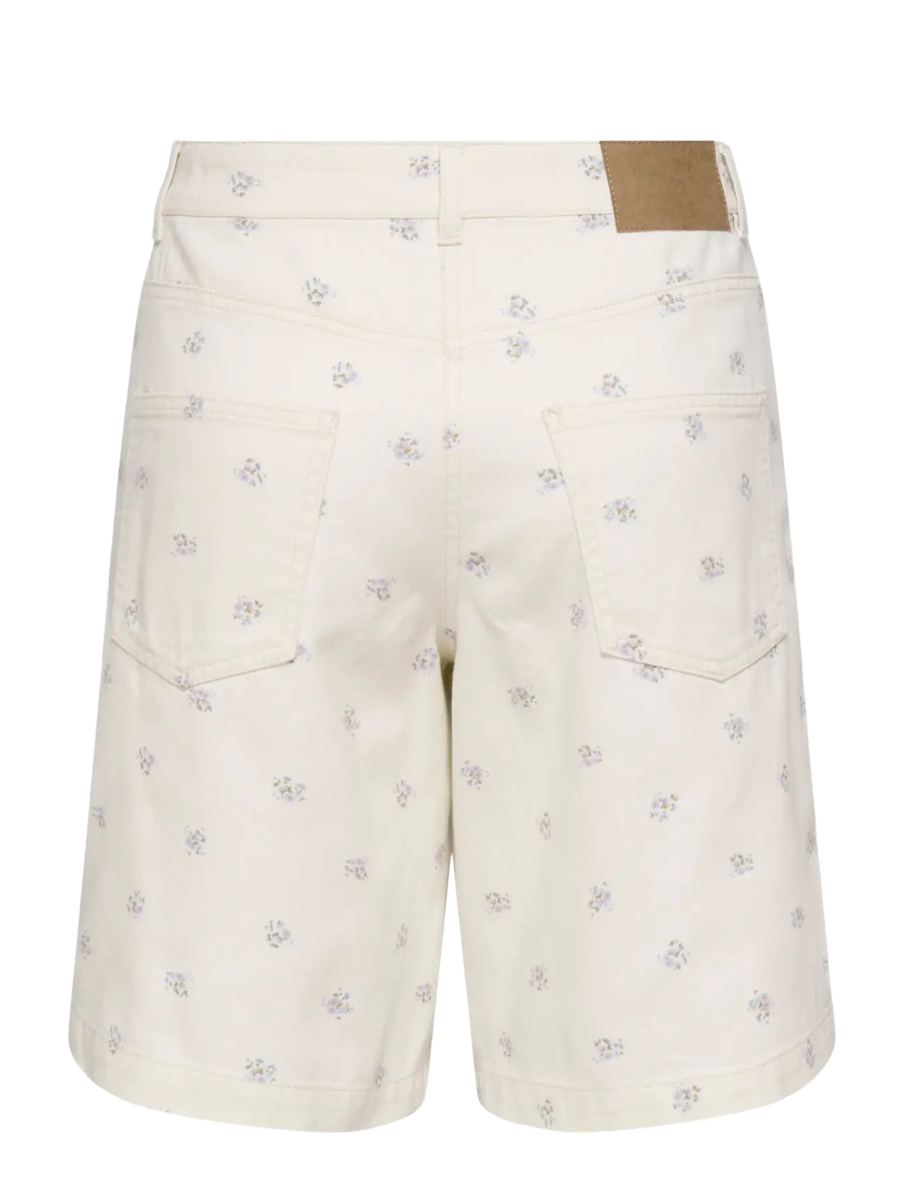 ONLY - ONLNAOMI AOP BERMUDA SHORTS OTW - bermudashorts - egret - 2