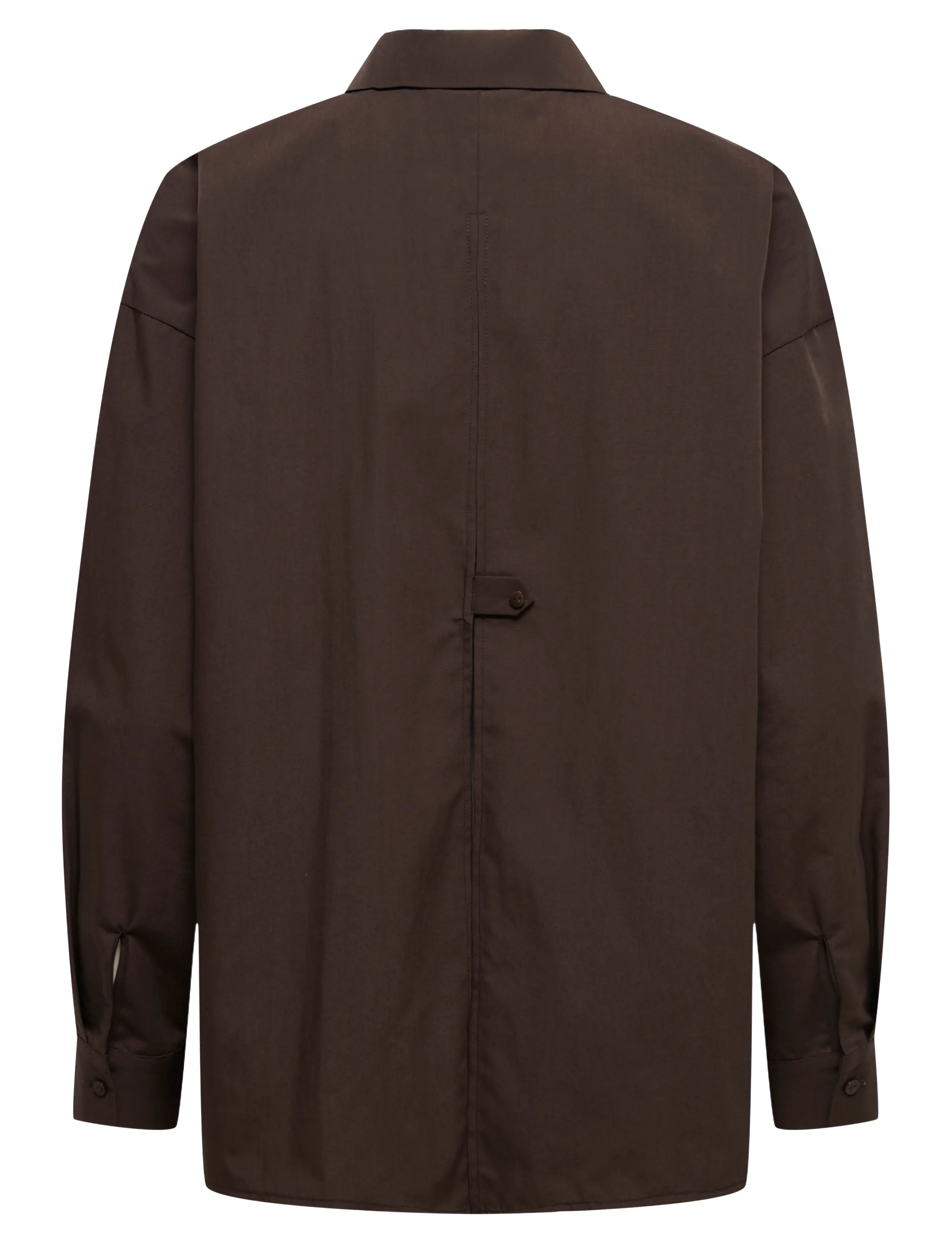 ONLY - ONLLIBBA L/S SHIRT WVN - coffee bean - 2