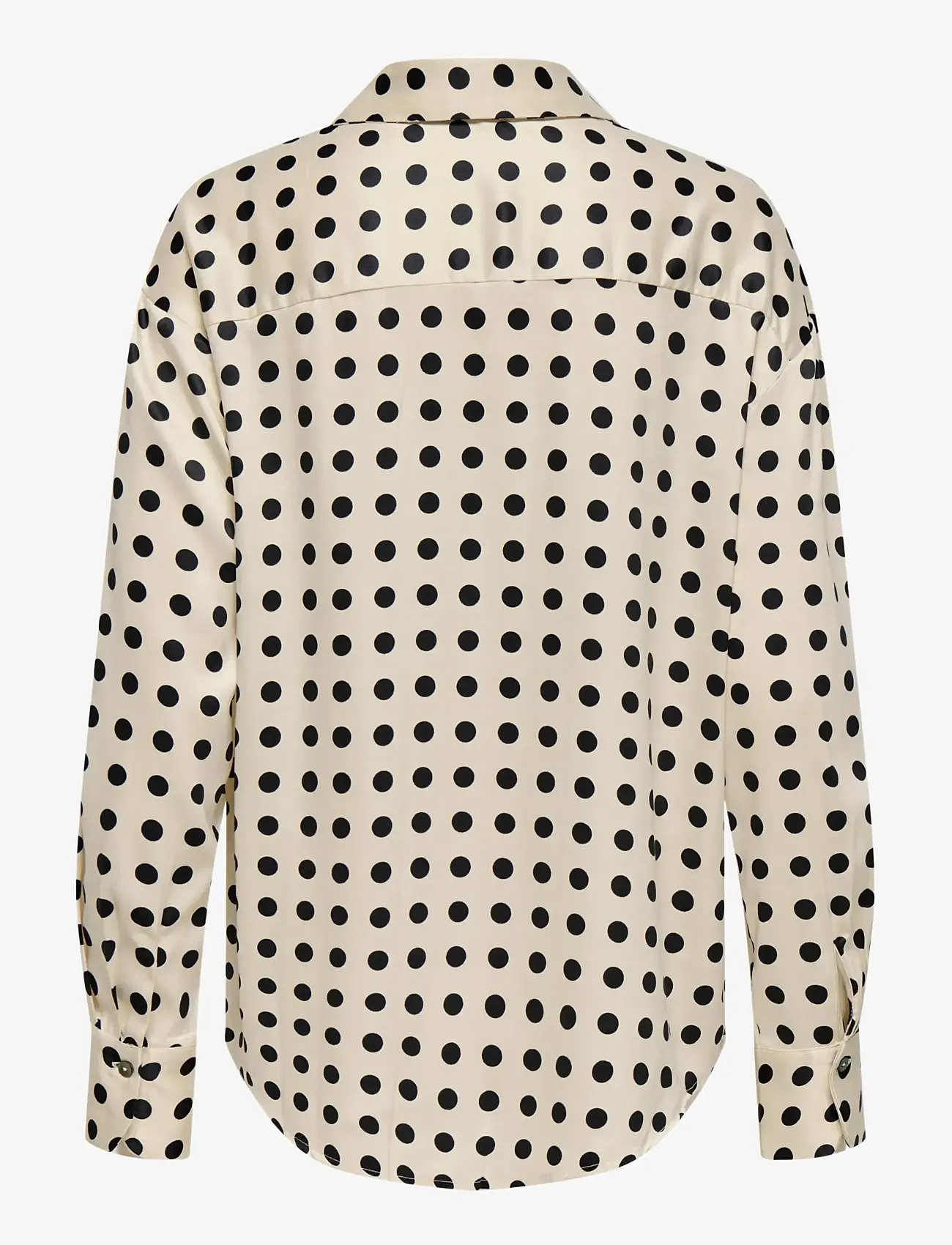 ONLY - ONLLYDIA L/S SATIN SHIRT WVN - langärmlige hemden - frosted almond - 1