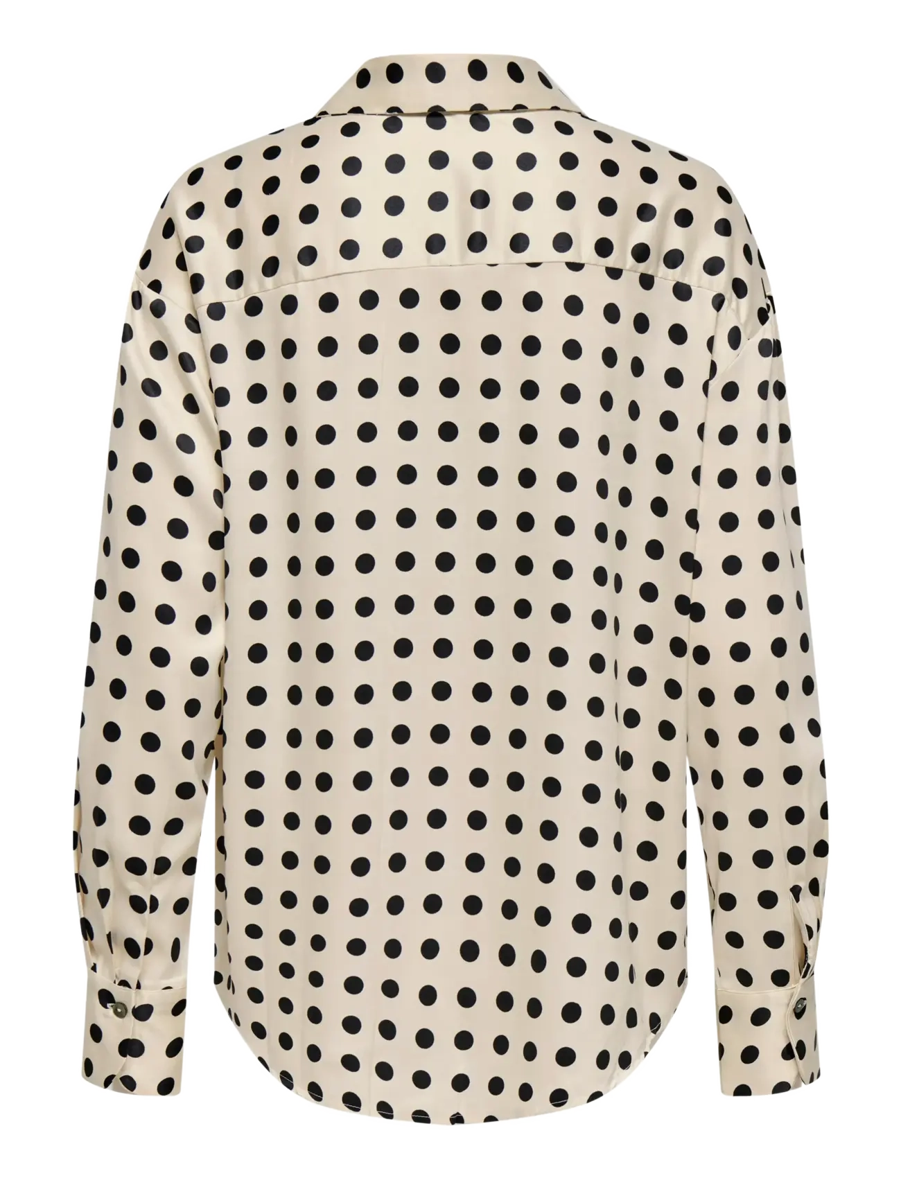 ONLY - ONLLYDIA L/S SATIN SHIRT WVN - pikkade varrukatega särgid - frosted almond - 2