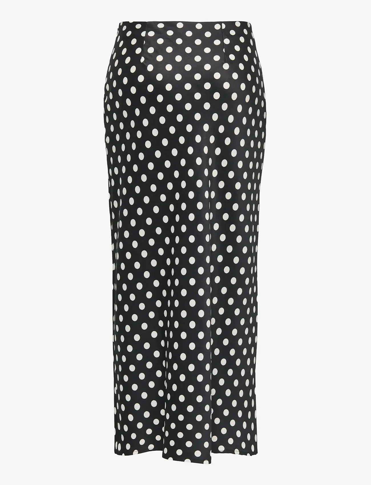 ONLY - ONLLYDIA LONG SATIN SKIRT WVN - satiinihameet - black - 1