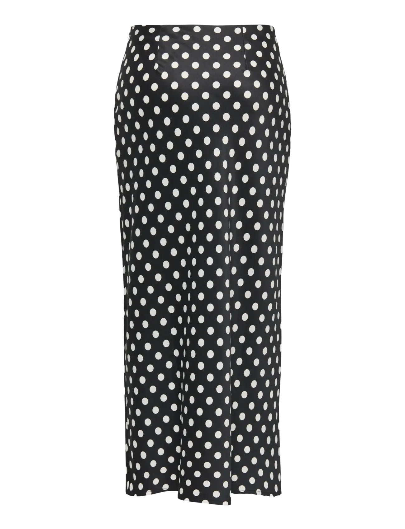 ONLY - ONLLYDIA LONG SATIN SKIRT WVN - maxi nederdele - black - 2