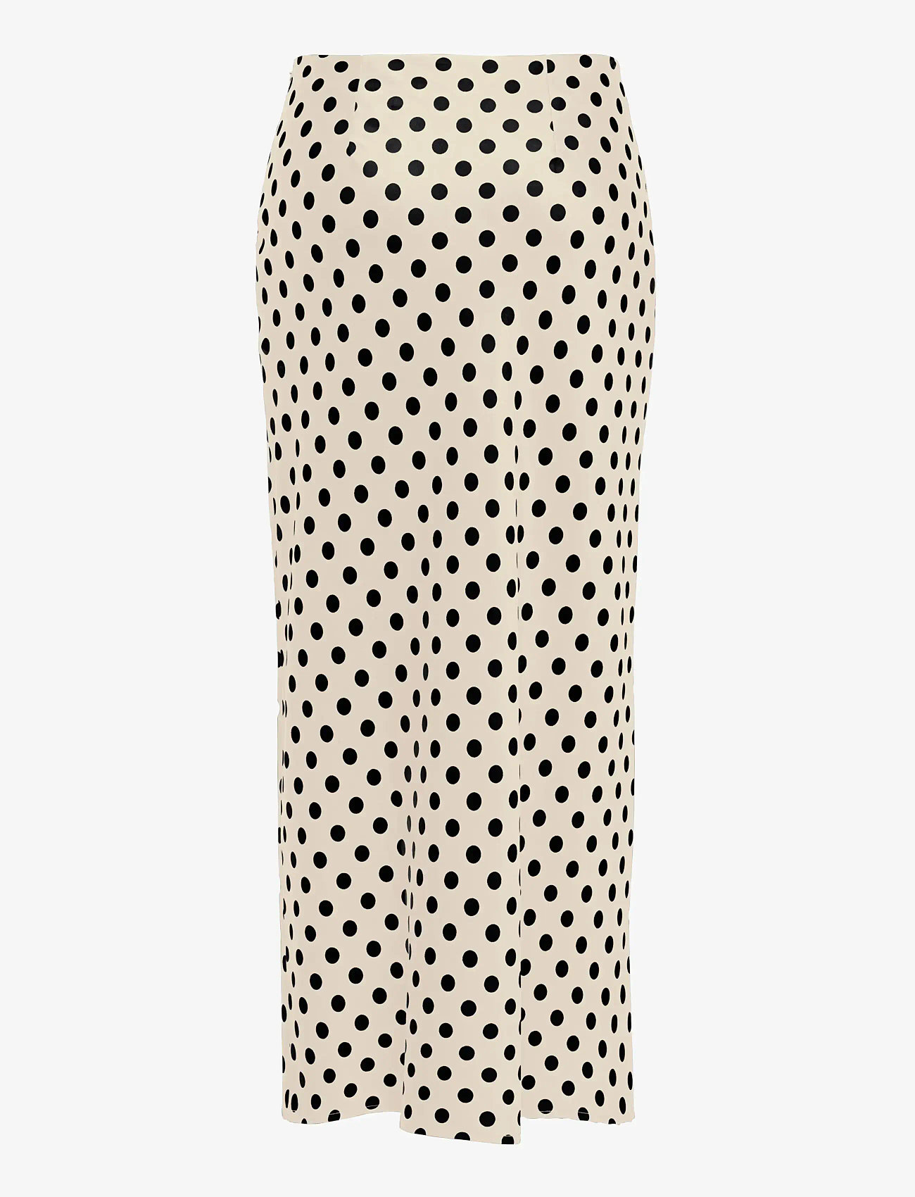 ONLY - ONLLYDIA LONG SATIN SKIRT WVN - satinröcke - frosted almond - 1