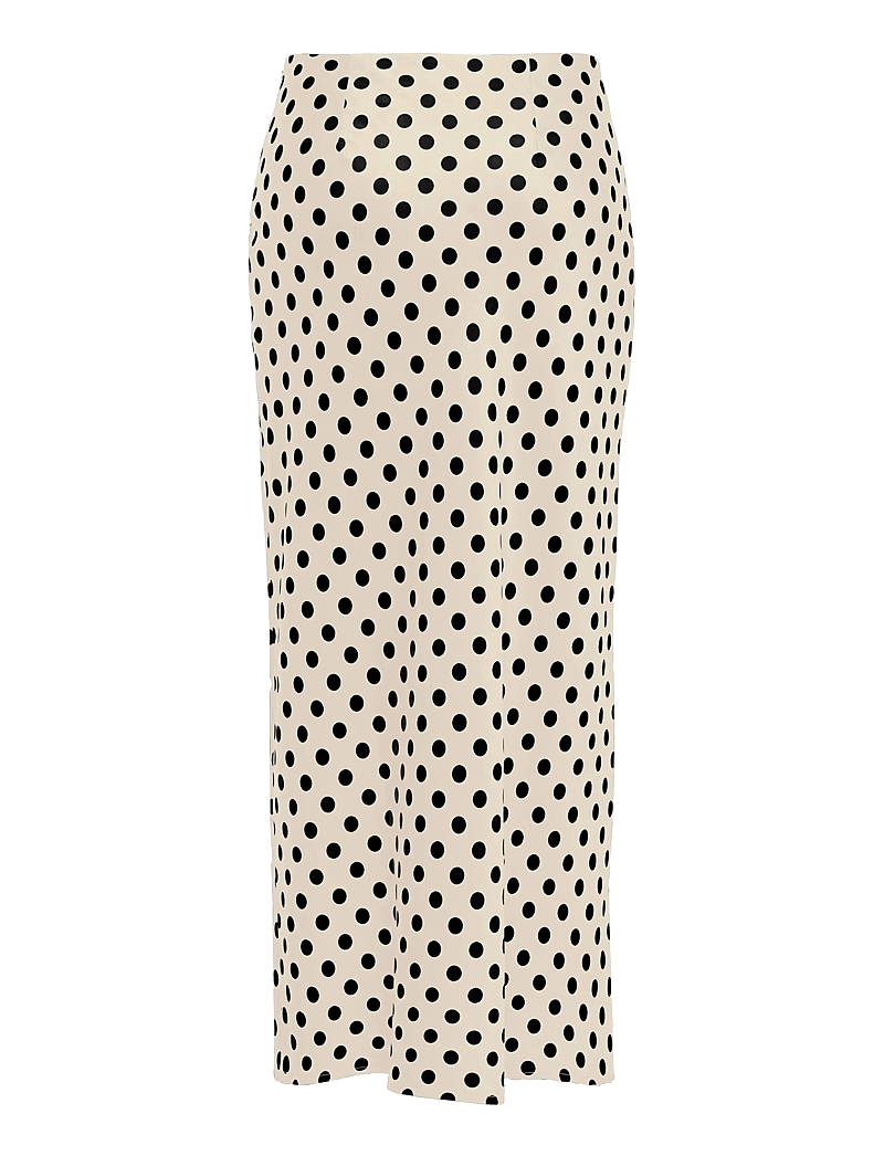 ONLY - ONLLYDIA LONG SATIN SKIRT WVN - satinröcke - frosted almond - 1