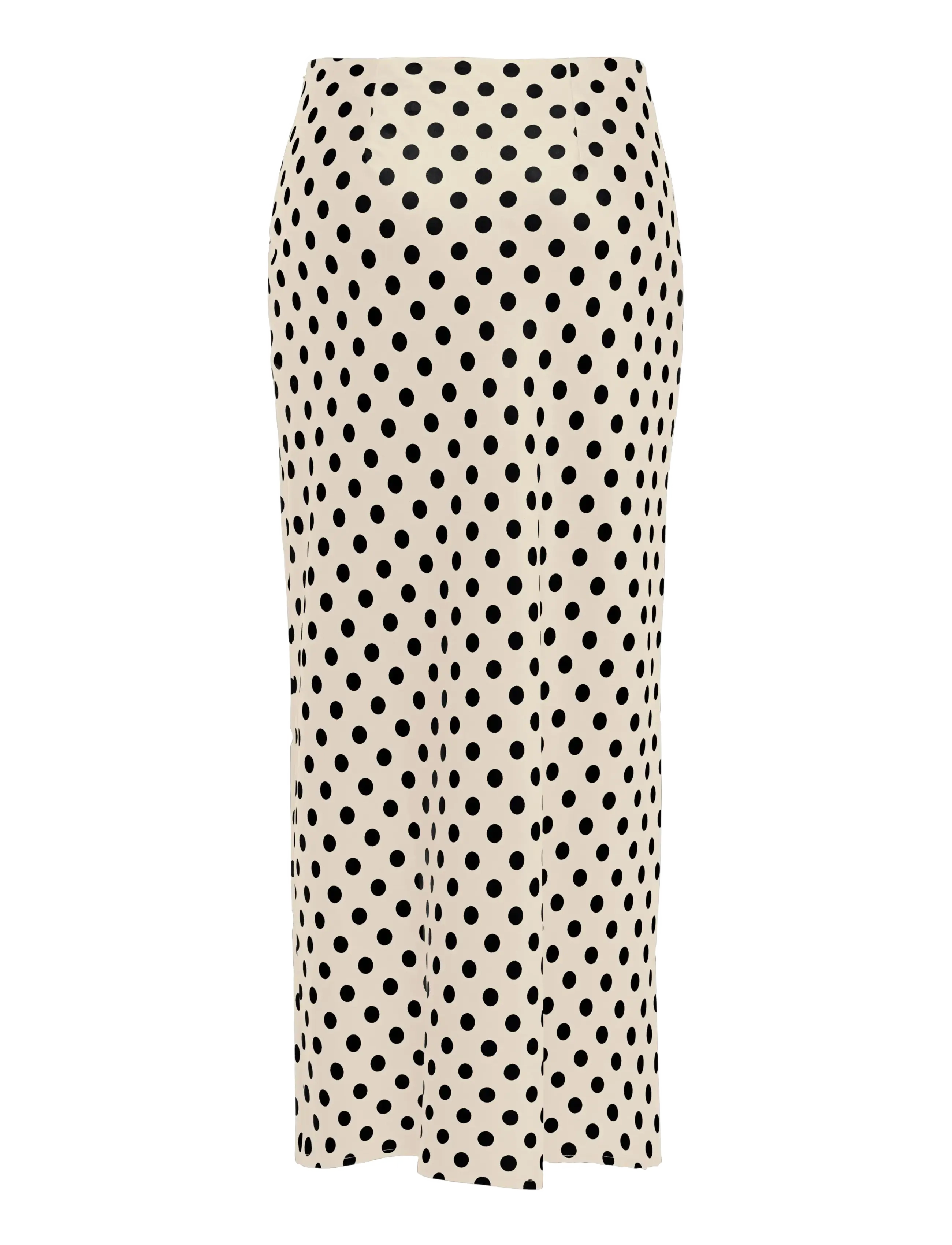 ONLY - ONLLYDIA LONG SATIN SKIRT WVN - maxi nederdele - frosted almond - 2