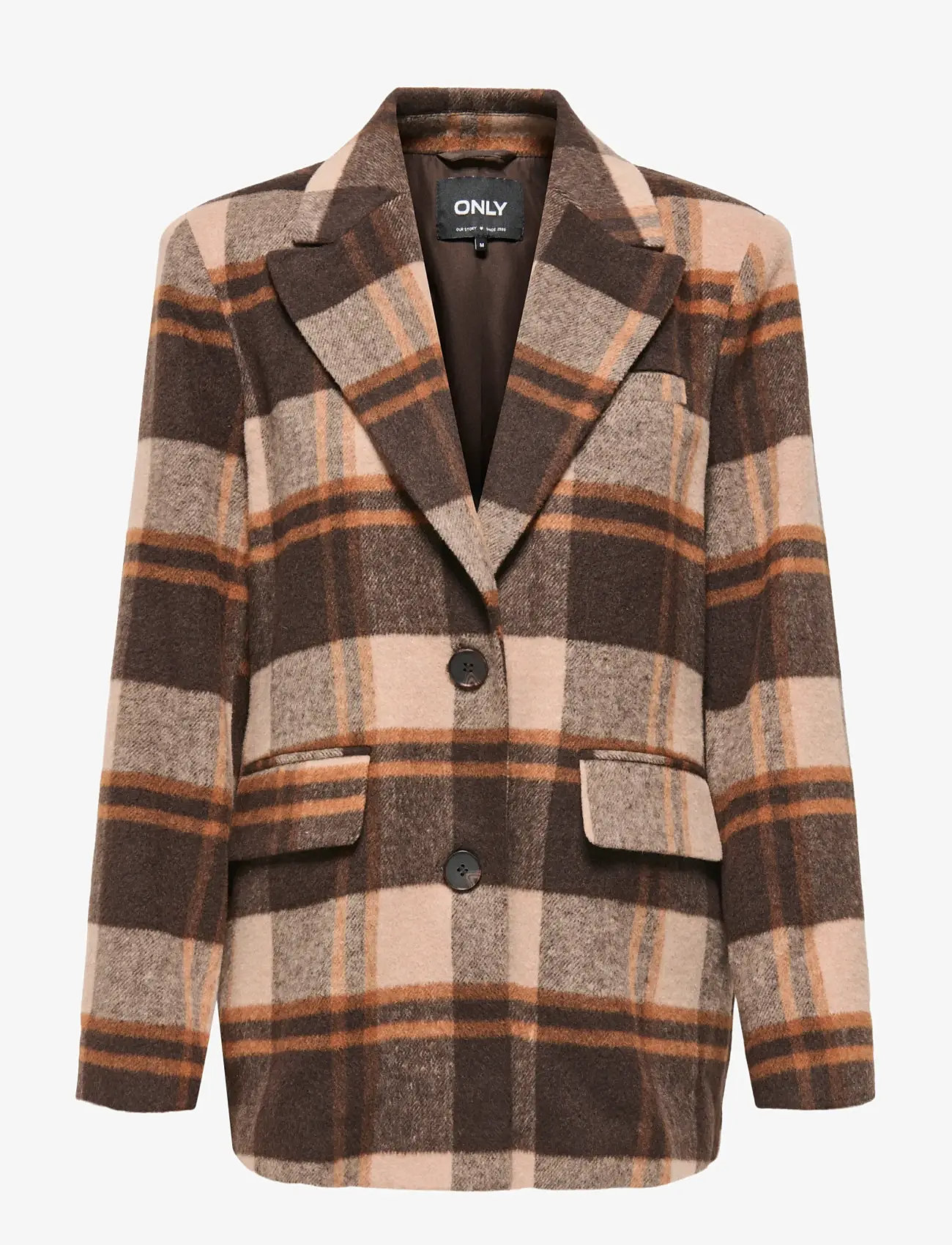 ONLY - ONLIMMY LIFE CHECK BLAZER OTW - julegaver under 500kr - silver mink - 0