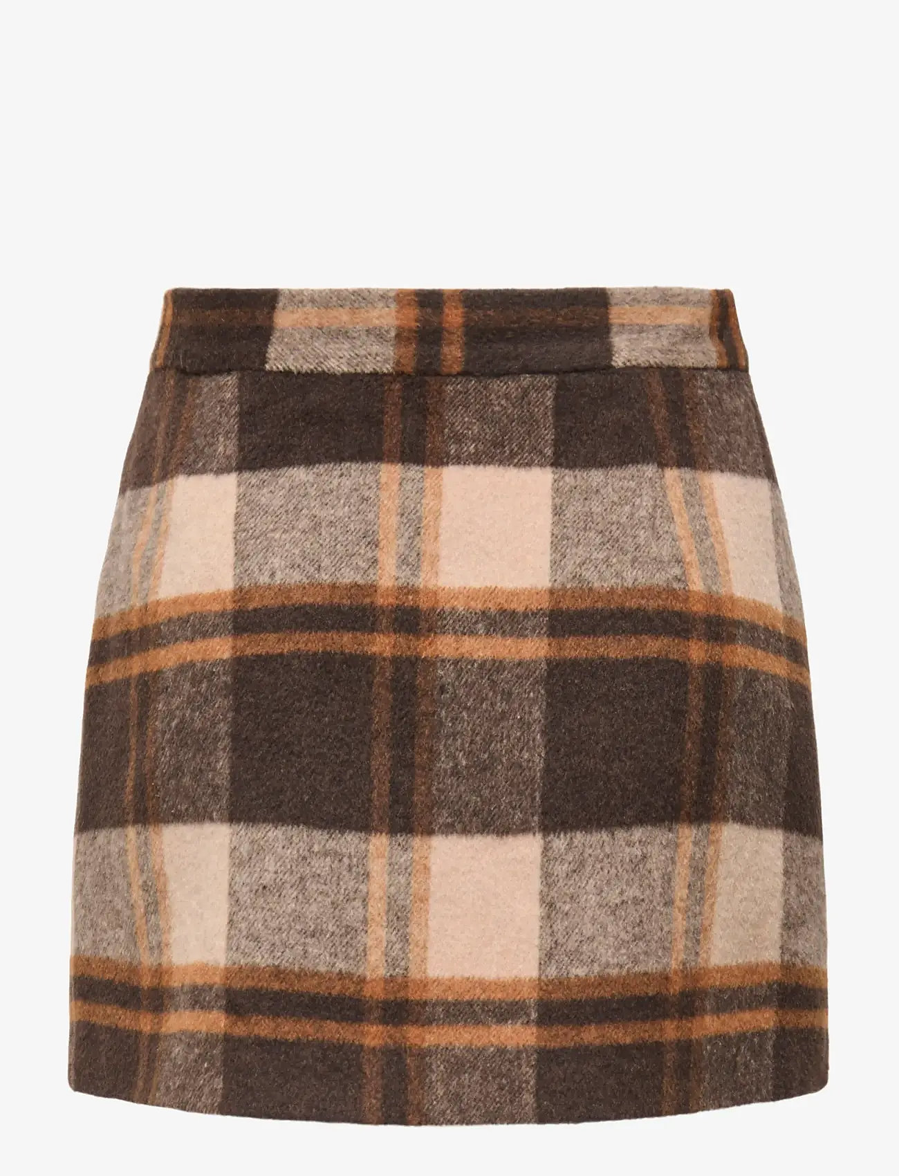 ONLY - ONLIMMY LIFE CHECK SKIRT OTW - korte nederdele - silver mink - 1