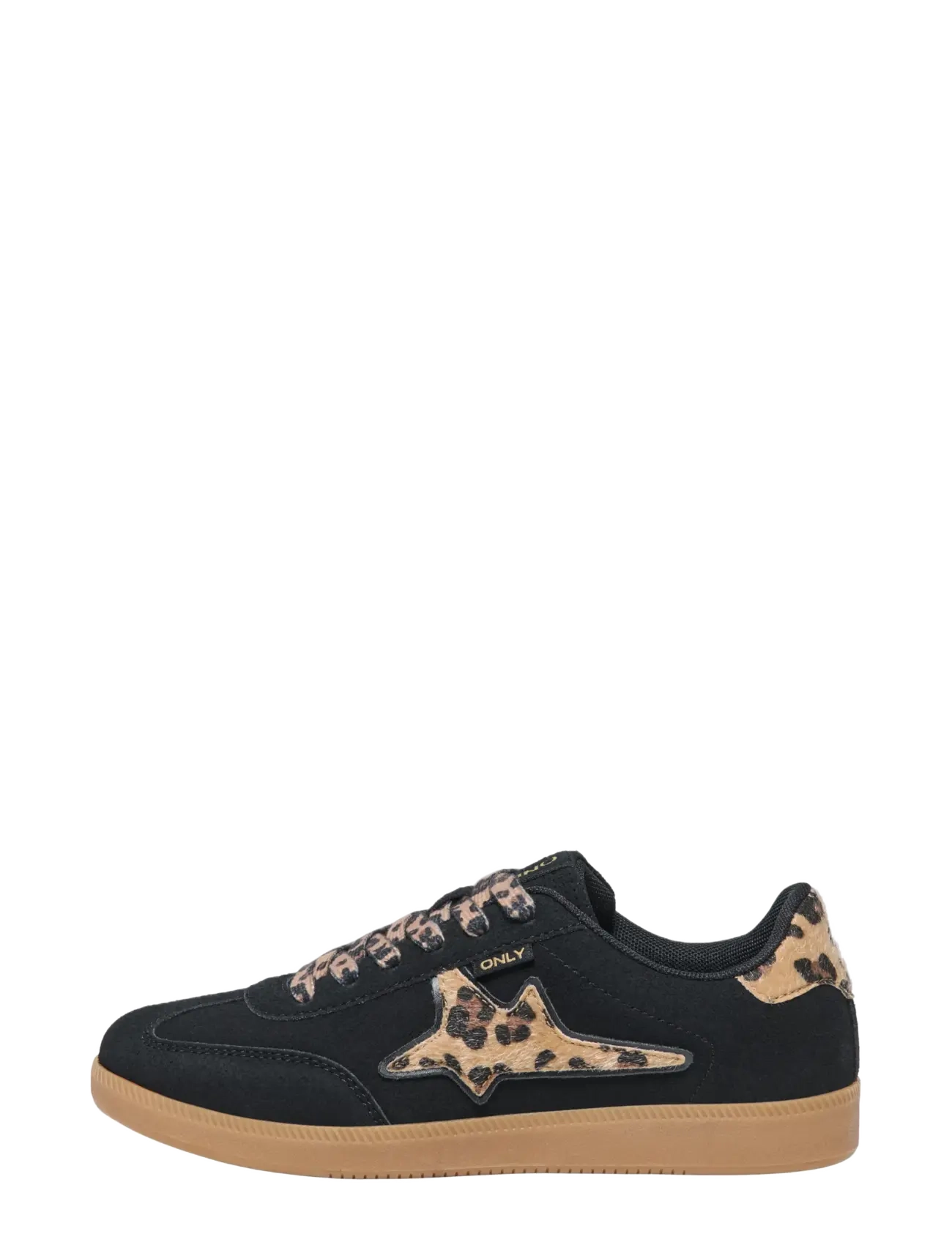 ONLY Onlsandra Side Glitter Sneaker, 36, Sneakers, Schwarz - Low-top Frauen