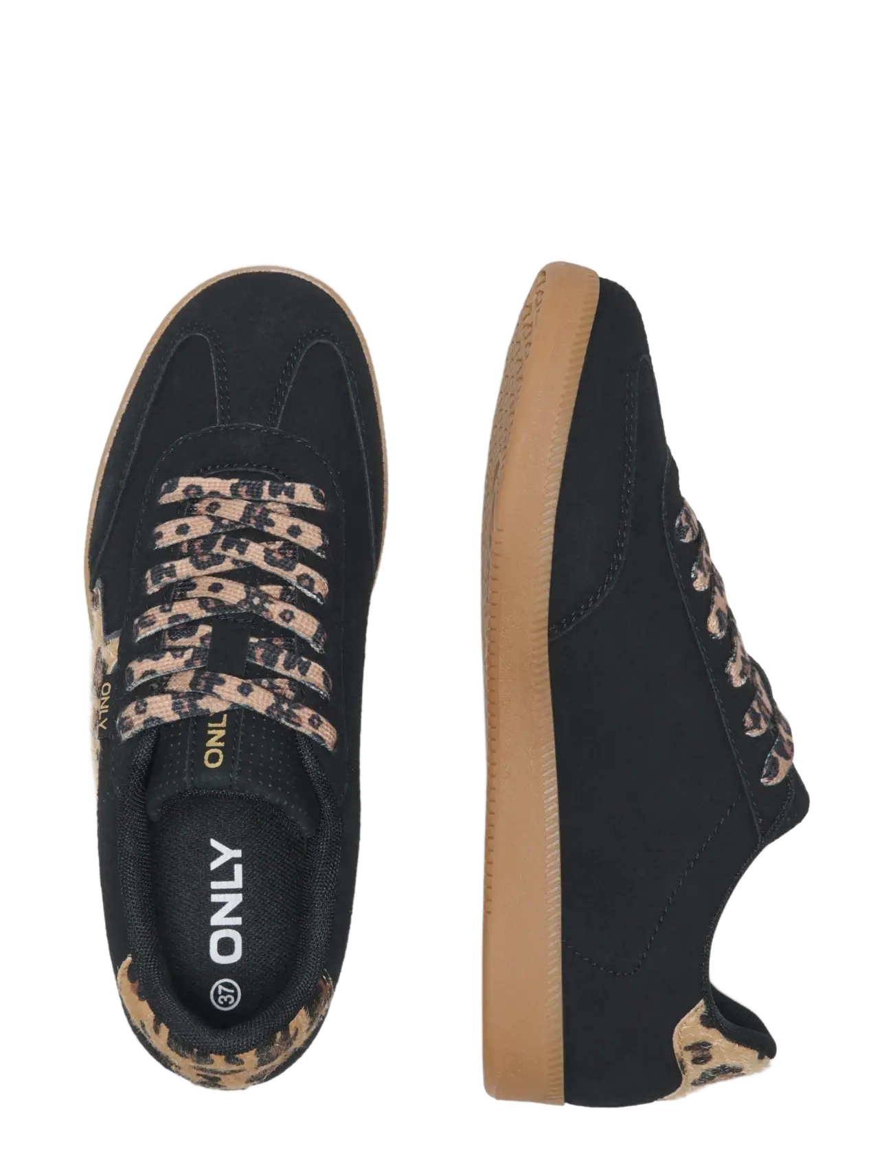 ONLY - ONLSANDRA SIDE PANEL SNEAKER - niedrige sneaker - black - 3