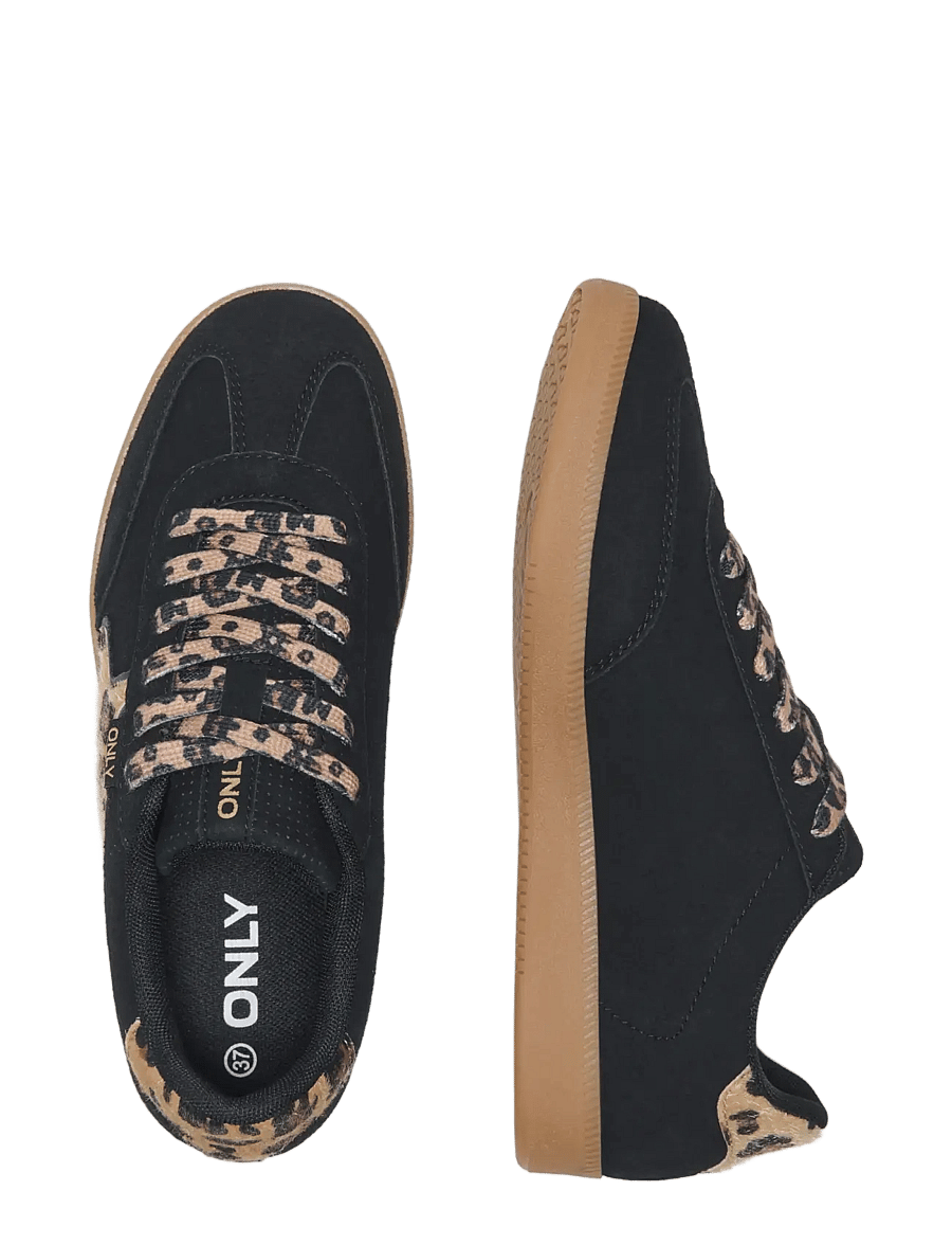 ONLY - ONLSANDRA SIDE PANEL SNEAKER - niedrige sneaker - black - 3