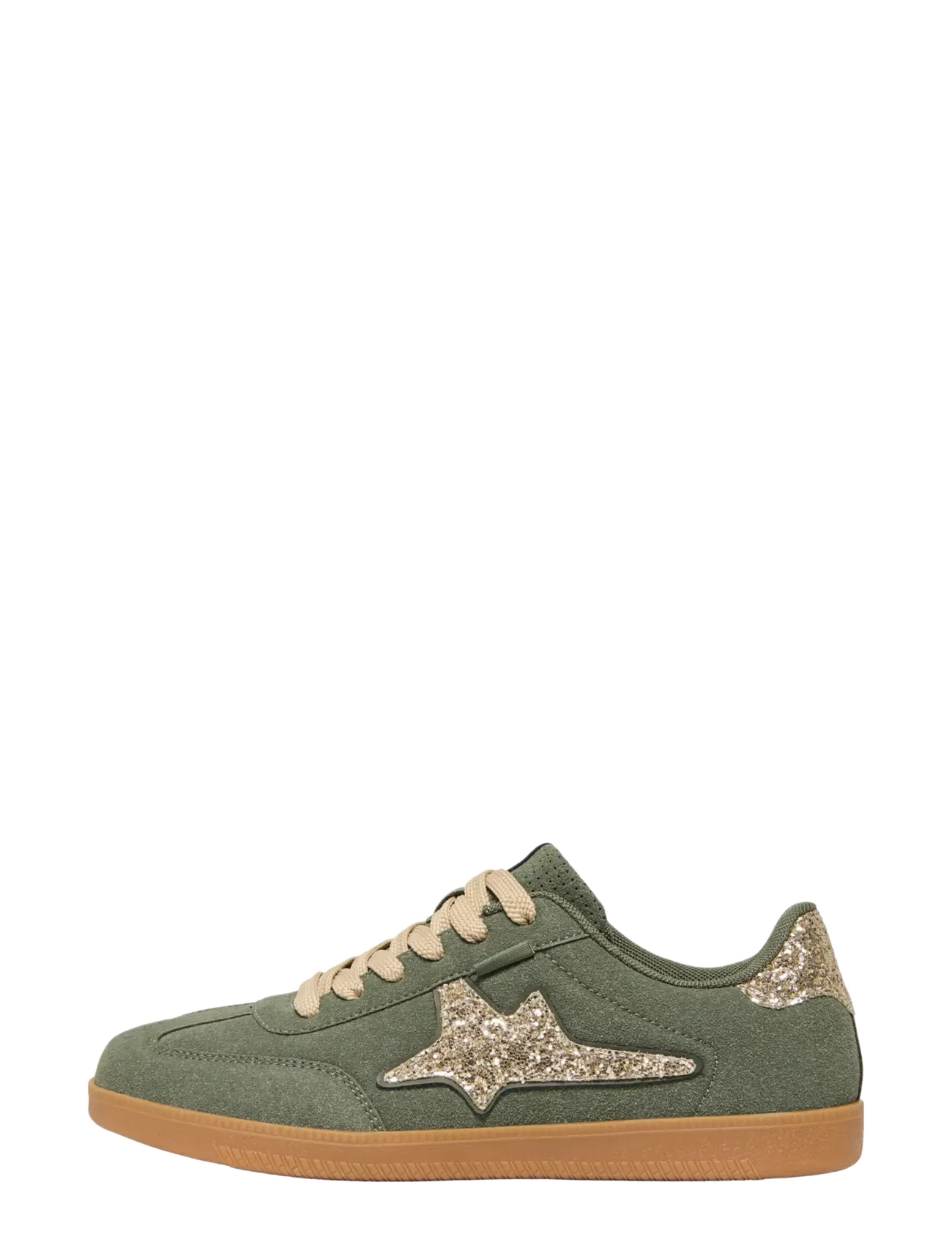 ONLY Onlsandra Side Glitter Sneaker Grün - 37 - Damen