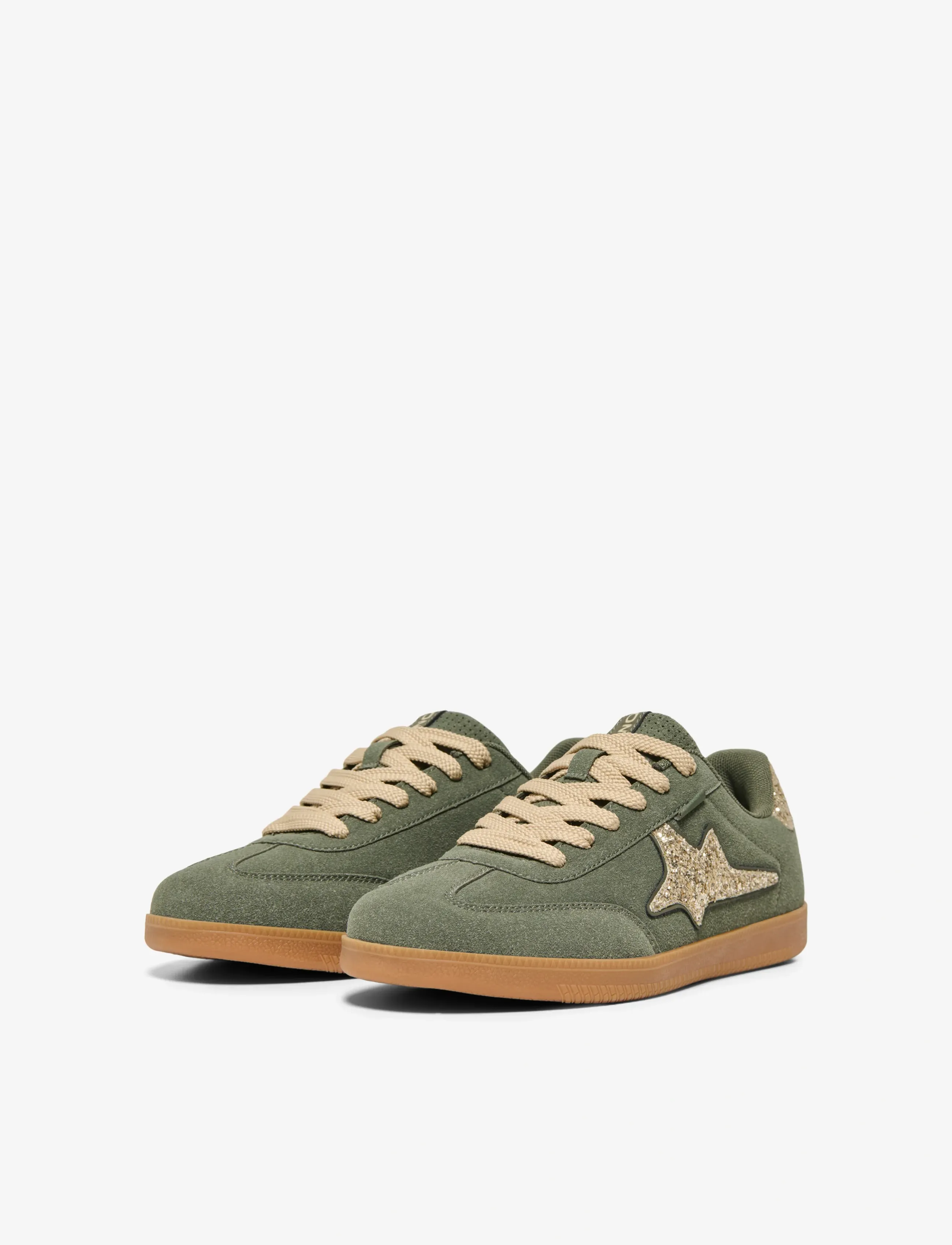 ONLY - ONLSANDRA SIDE PANEL SNEAKER - lágir strigaskór - kalamata - 4