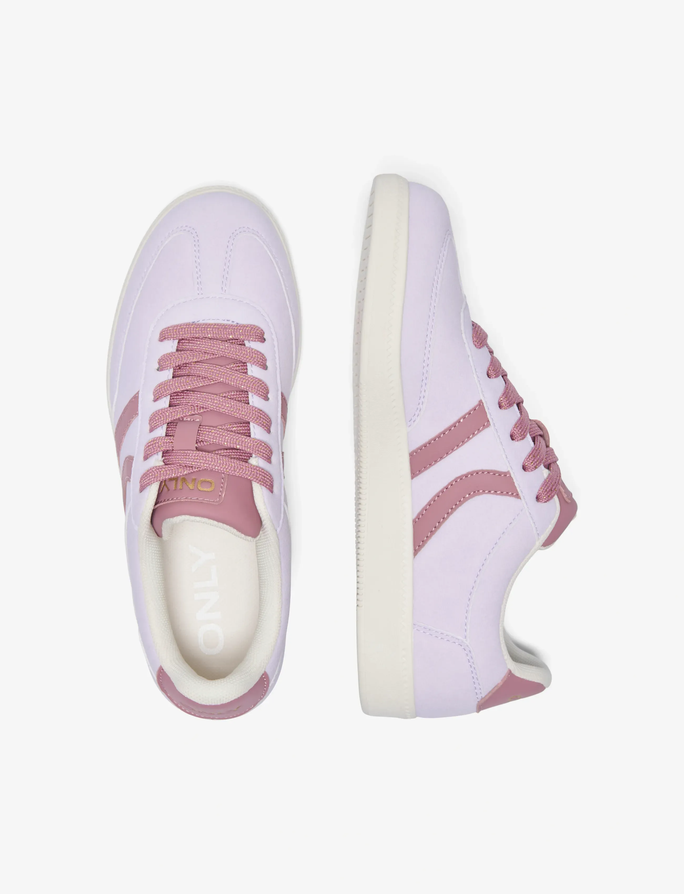 ONLY Onllydie Pu Sneaker, 40, Sneakers, Rosa - Low-top Frauen
