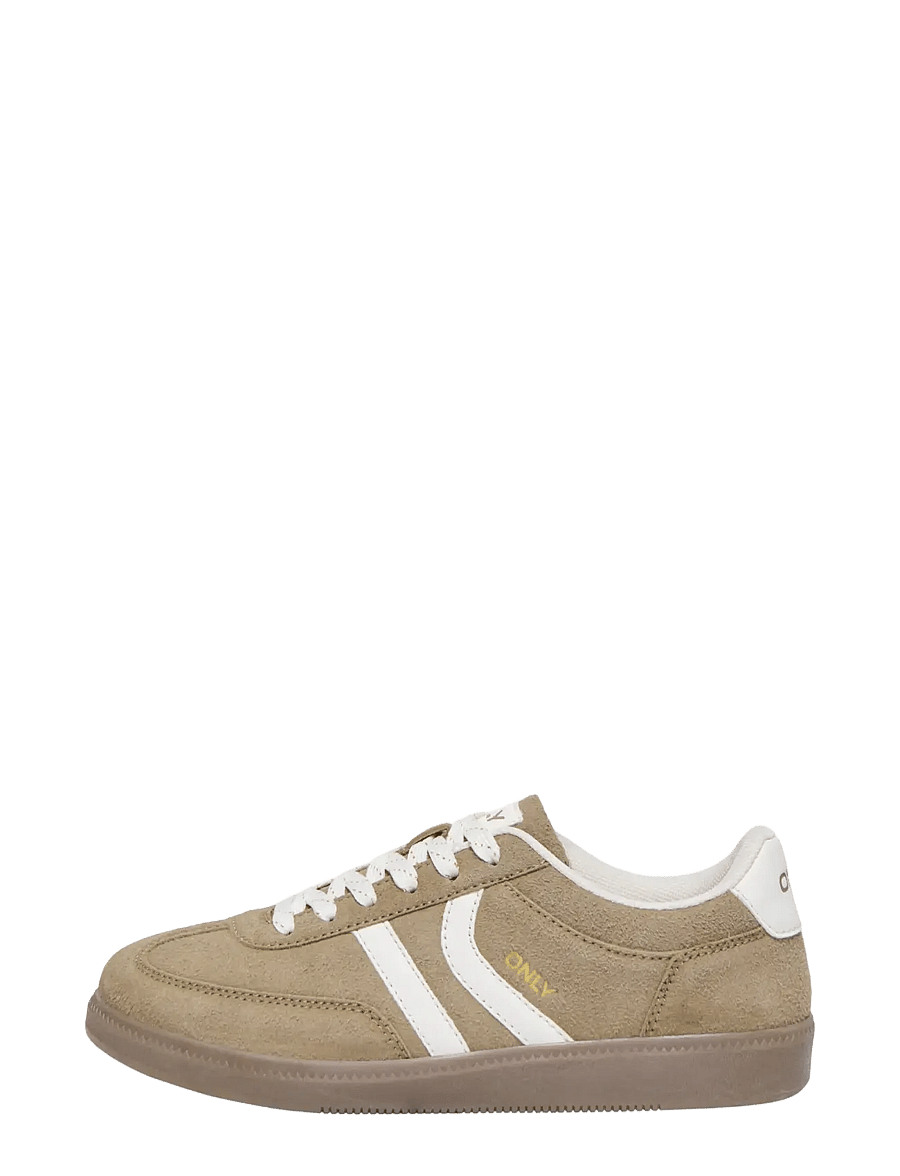 ONLY - ONLLYDIE PU SNEAKER - niedrige sneaker - taupe gray - 0