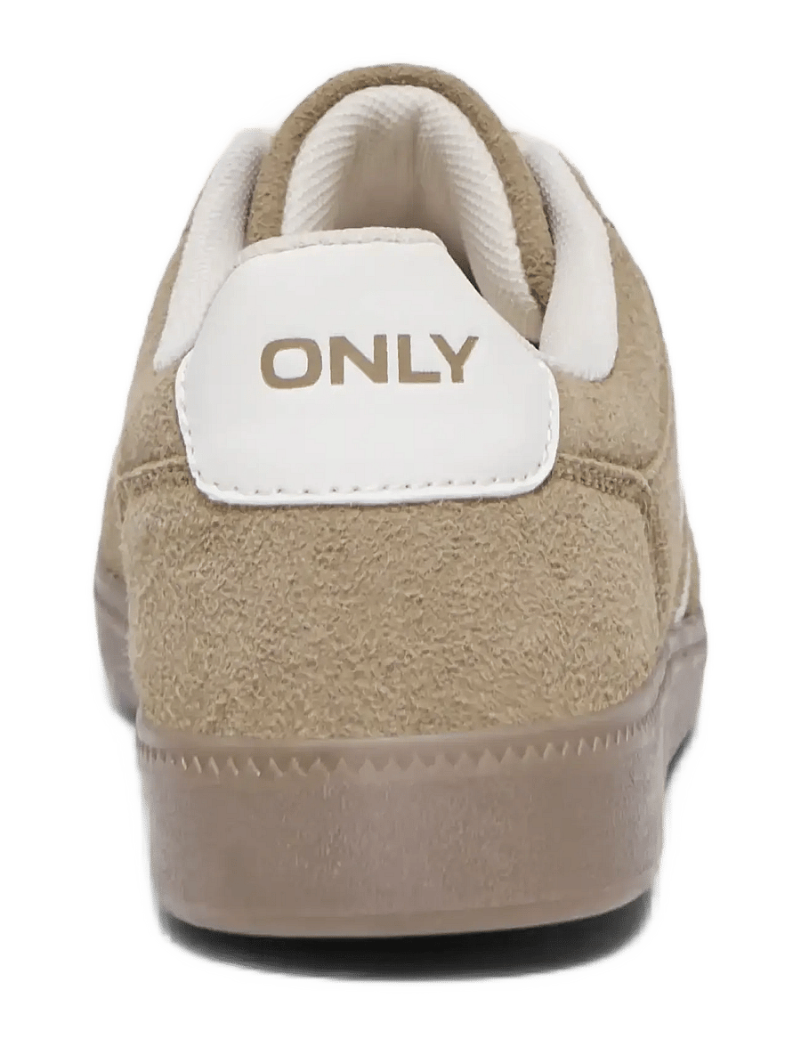 ONLY - ONLLYDIE PU SNEAKER - niedrige sneaker - taupe gray - 1