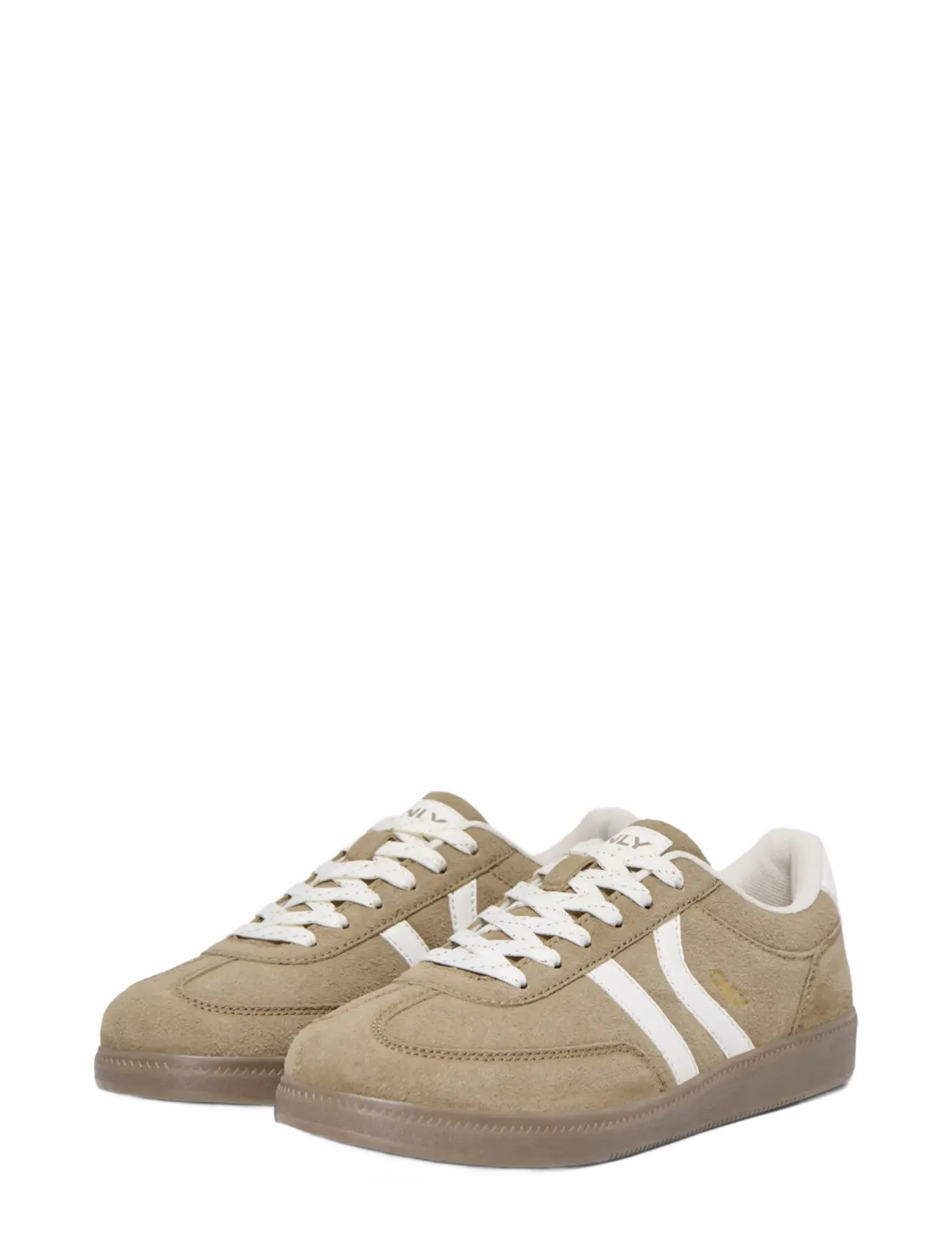 ONLY - ONLLYDIE PU SNEAKER - niedrige sneaker - taupe gray - 2