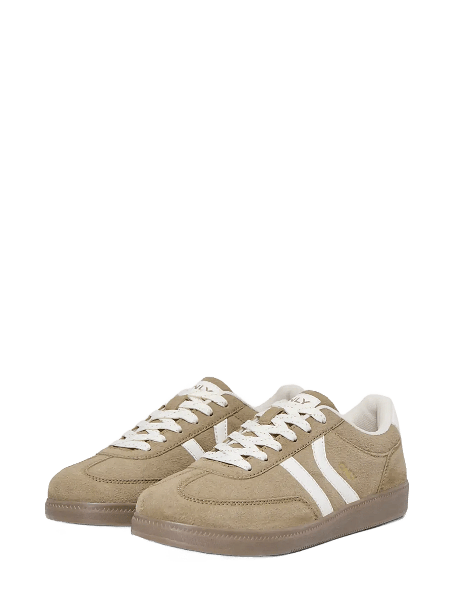 ONLY - ONLLYDIE PU SNEAKER - niedrige sneaker - taupe gray - 2