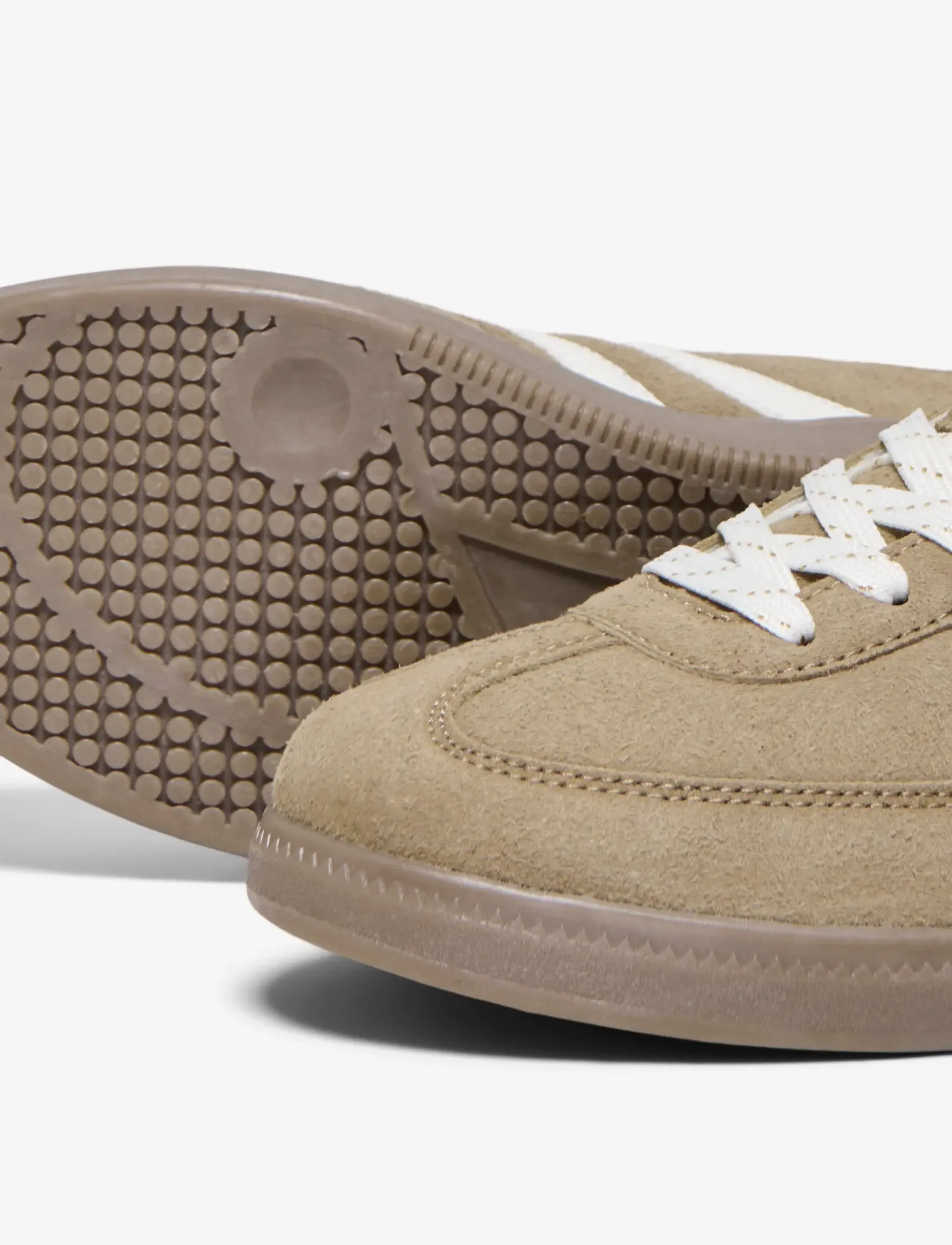ONLY - ONLLYDIE PU SNEAKER - niedrige sneaker - taupe gray - 4