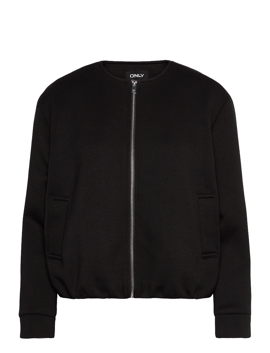 ONLY - ONLJUDITH LIFE O-NECK SCUBA JACKET OTW - bomberjakker - black - 0