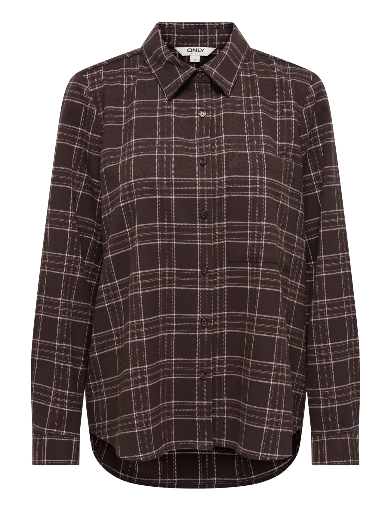 ONLY Onlwren Check Shirt Wvn Schwarz - XS - Damen