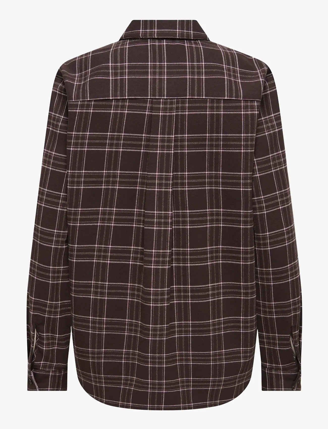 ONLY - ONLWREN CHECK SHIRT WVN - långärmade skjortor - black - 2