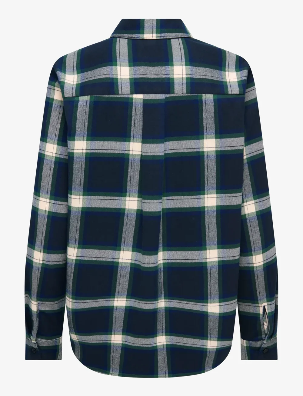 ONLY - ONLWREN CHECK SHIRT WVN - långärmade skjortor - night sky - 2