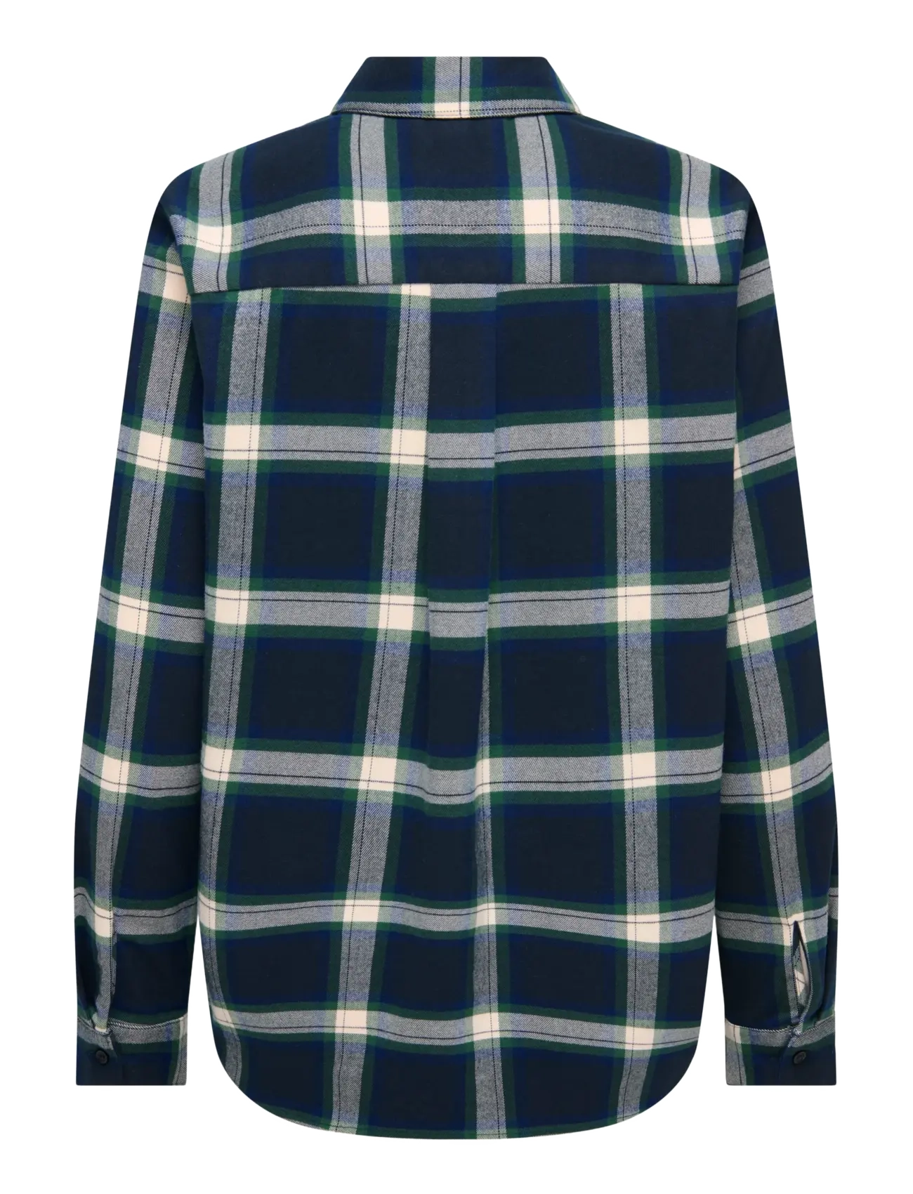 ONLY - ONLWREN CHECK SHIRT WVN - pikkade varrukatega särgid - night sky - 2