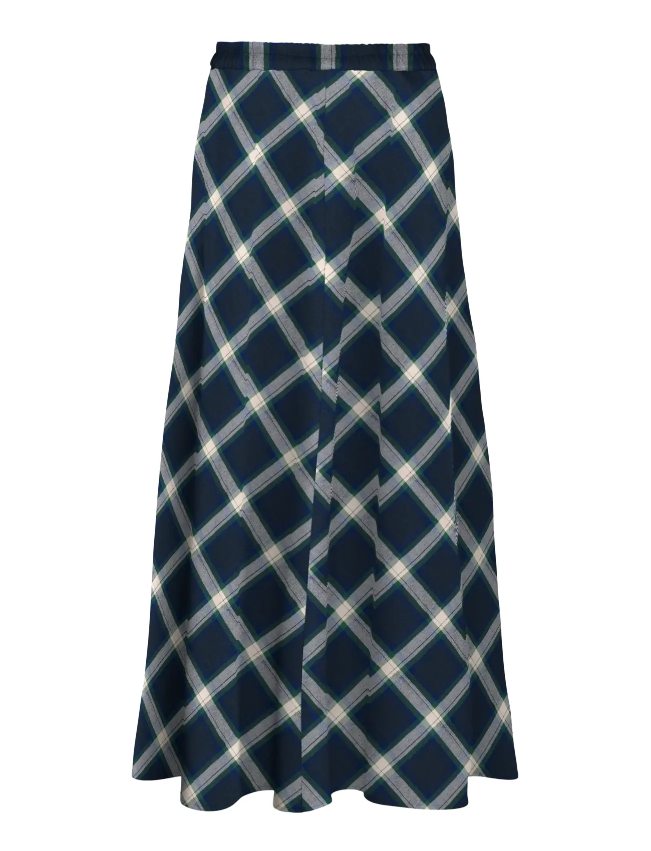 ONLY - ONLWREN CHECK LONG SKIRT WVN - night sky - 2