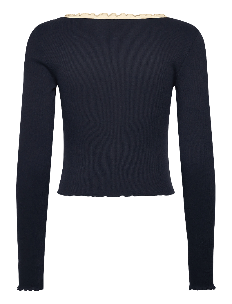 ONLY - ONLLAILA L/S BUTTON TOP MIX BOX JRS NOOS - nabapluusid - navy blazer - 1