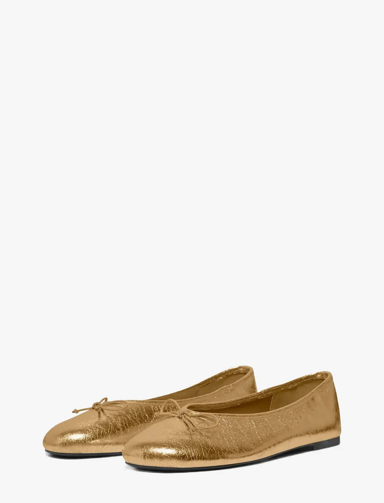 ONLY - ONLADRIANA-1 BASIC PU BALLERINA - særlige begivenheder - gold colour - 1