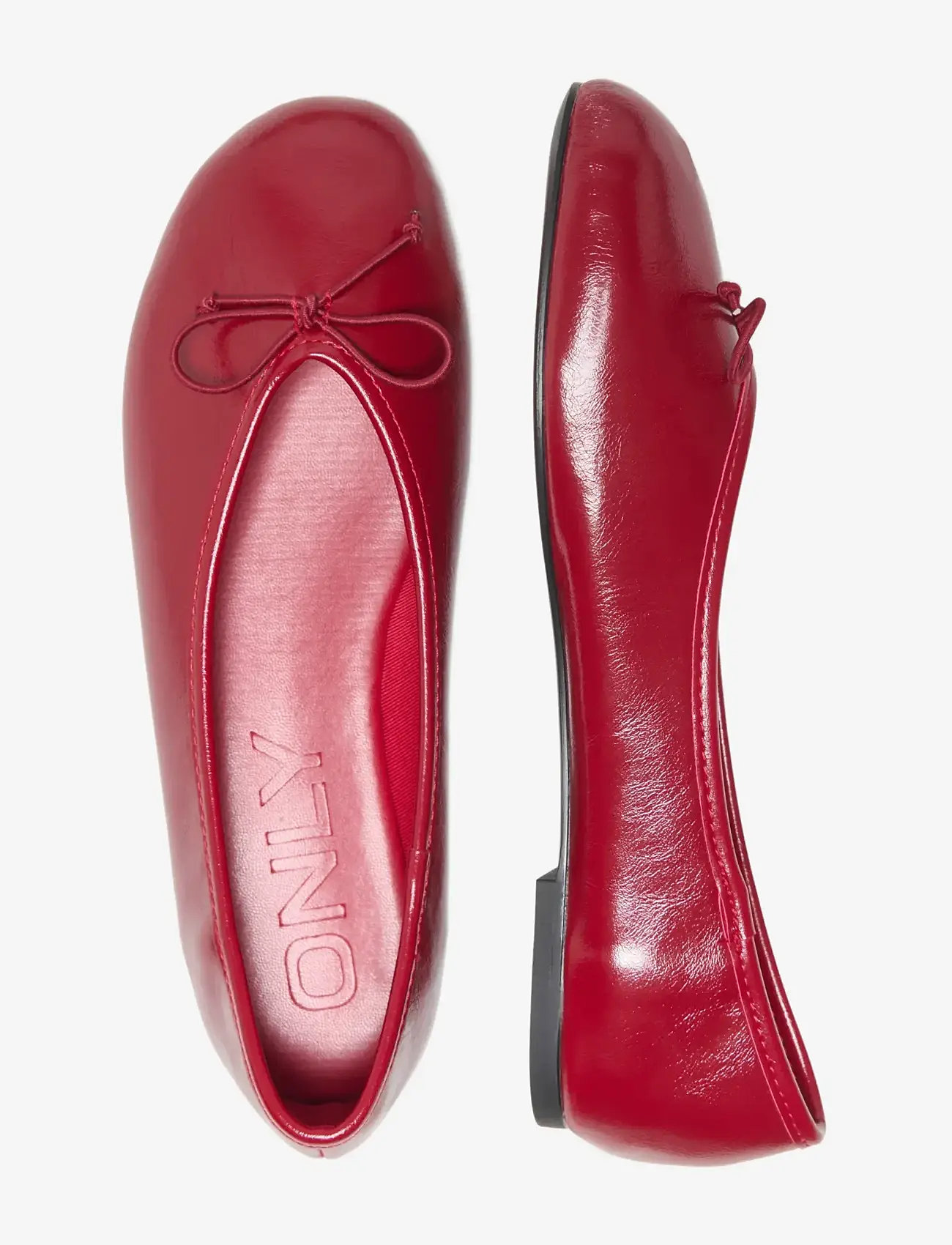 ONLY - ONLADRIANA-1 BASIC PU BALLERINA - særlige begivenheder - tomato puree - 0