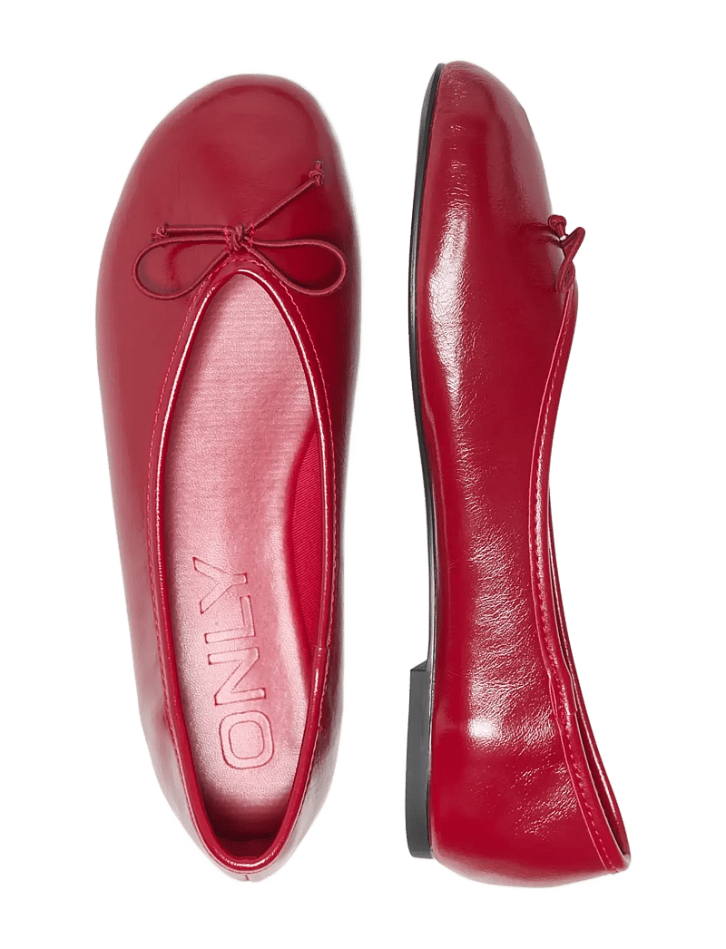 ONLY - ONLADRIANA-1 BASIC PU BALLERINA - besondere anlässe - tomato puree - 0