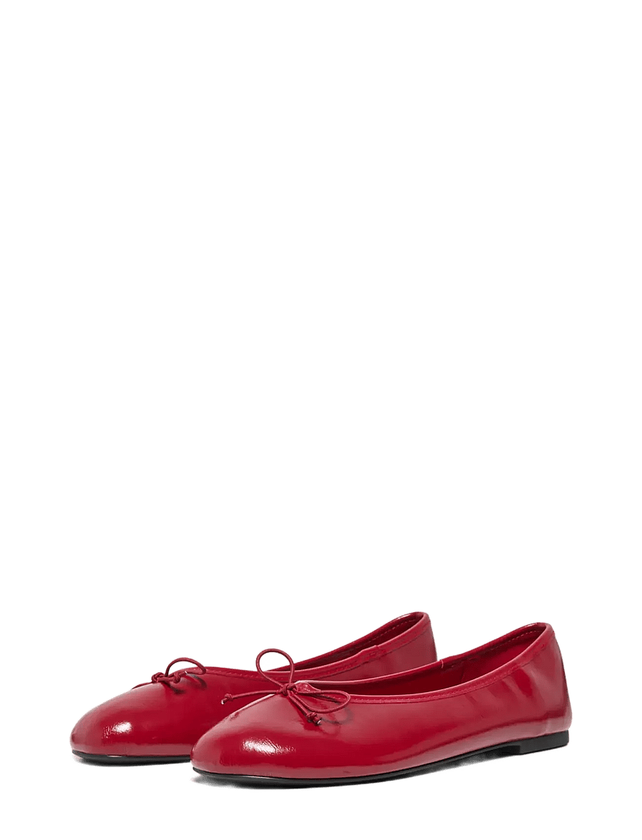 ONLY - ONLADRIANA-1 BASIC PU BALLERINA - besondere anlässe - tomato puree - 1