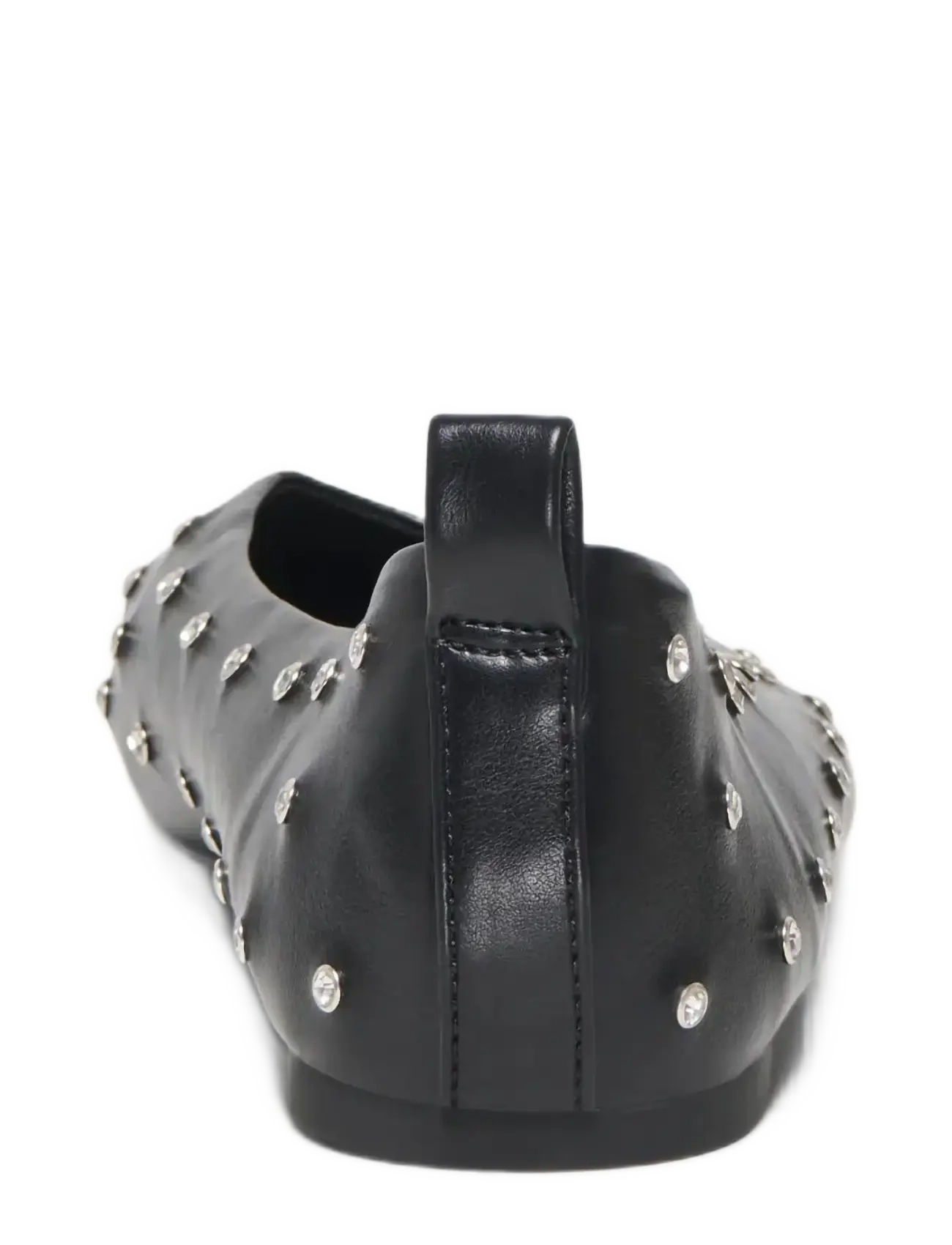 ONLY - ONLADRIANA-2 STUDS PU BALLERINA - speciella tillfällen - black - 1