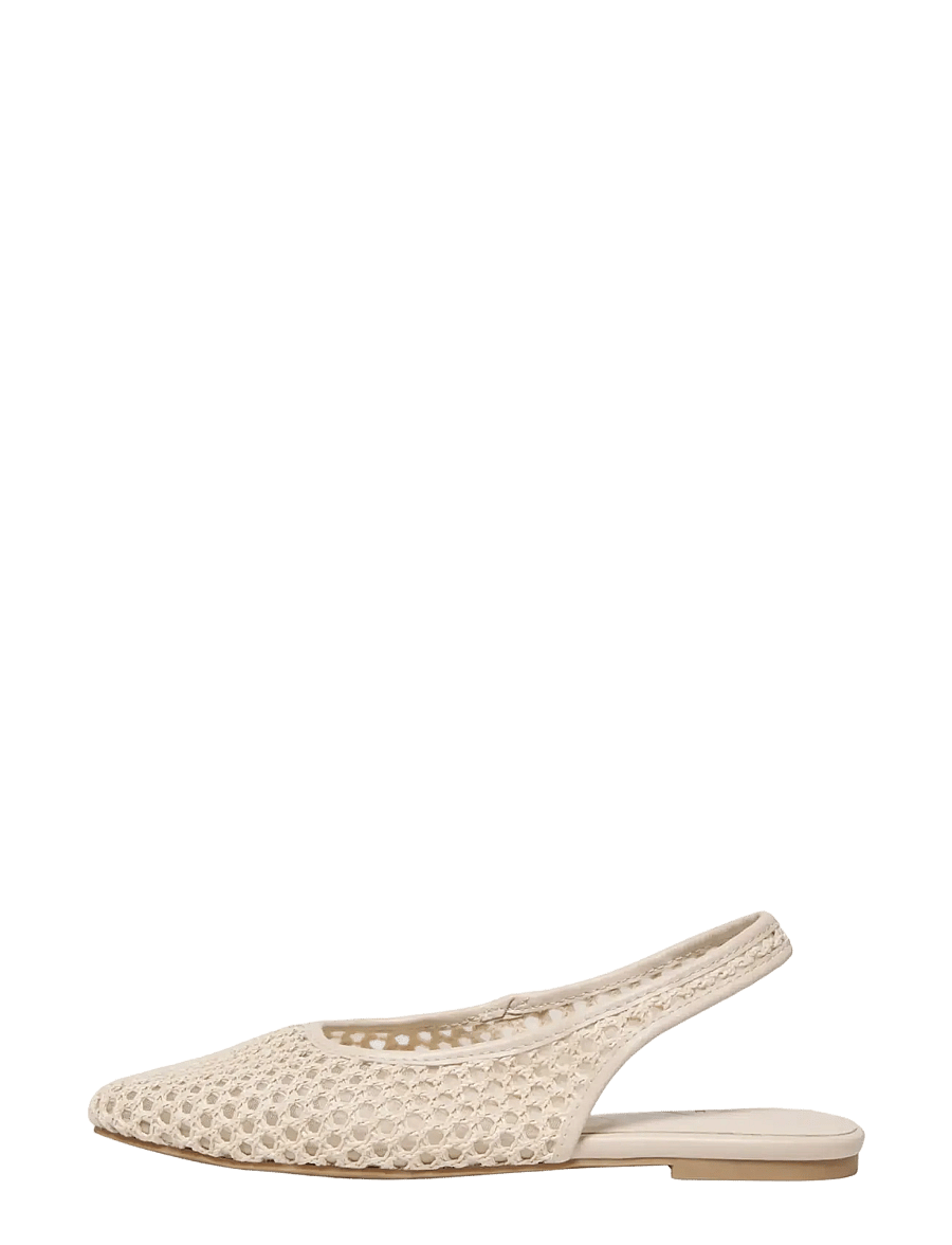 ONLY - ONLAKIRA-7 WOVEN SLINGBACK BALLERINA - erilised sündmused - beige - 0