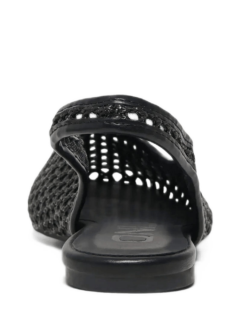 ONLY - ONLAKIRA-7 WOVEN SLINGBACK BALLERINA - flade slingbacks - black - 1