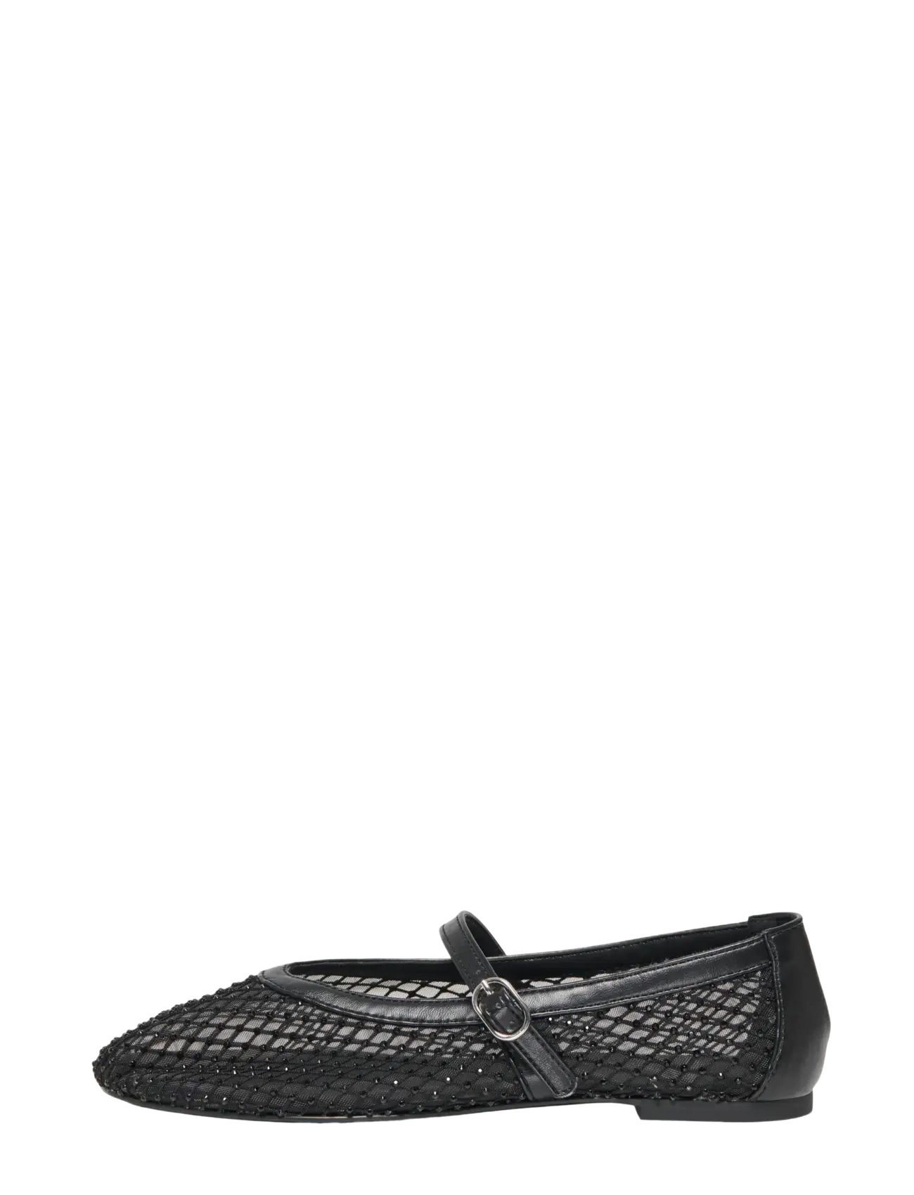 ONLY ONLADRIANA-4 BLING BALLERINA - Schuhe - BLACK / black