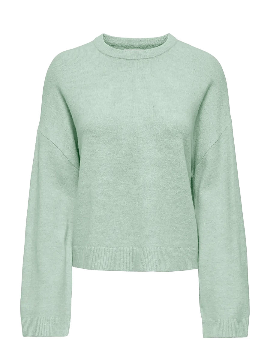 ONLY - ONLSIMONI L/S O-NECK PULLOVER KNT NOOS - pullover - ether - 1