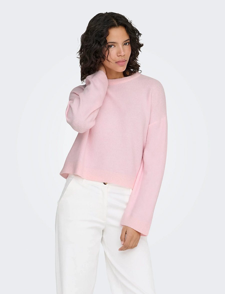 ONLY - ONLSIMONI L/S O-NECK PULLOVER KNT NOOS - pullover - potpourri - 0