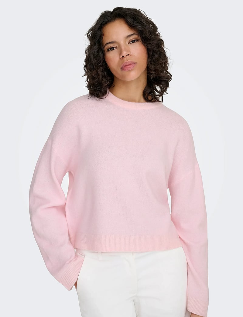 ONLY - ONLSIMONI L/S O-NECK PULLOVER KNT NOOS - pullover - potpourri - 5