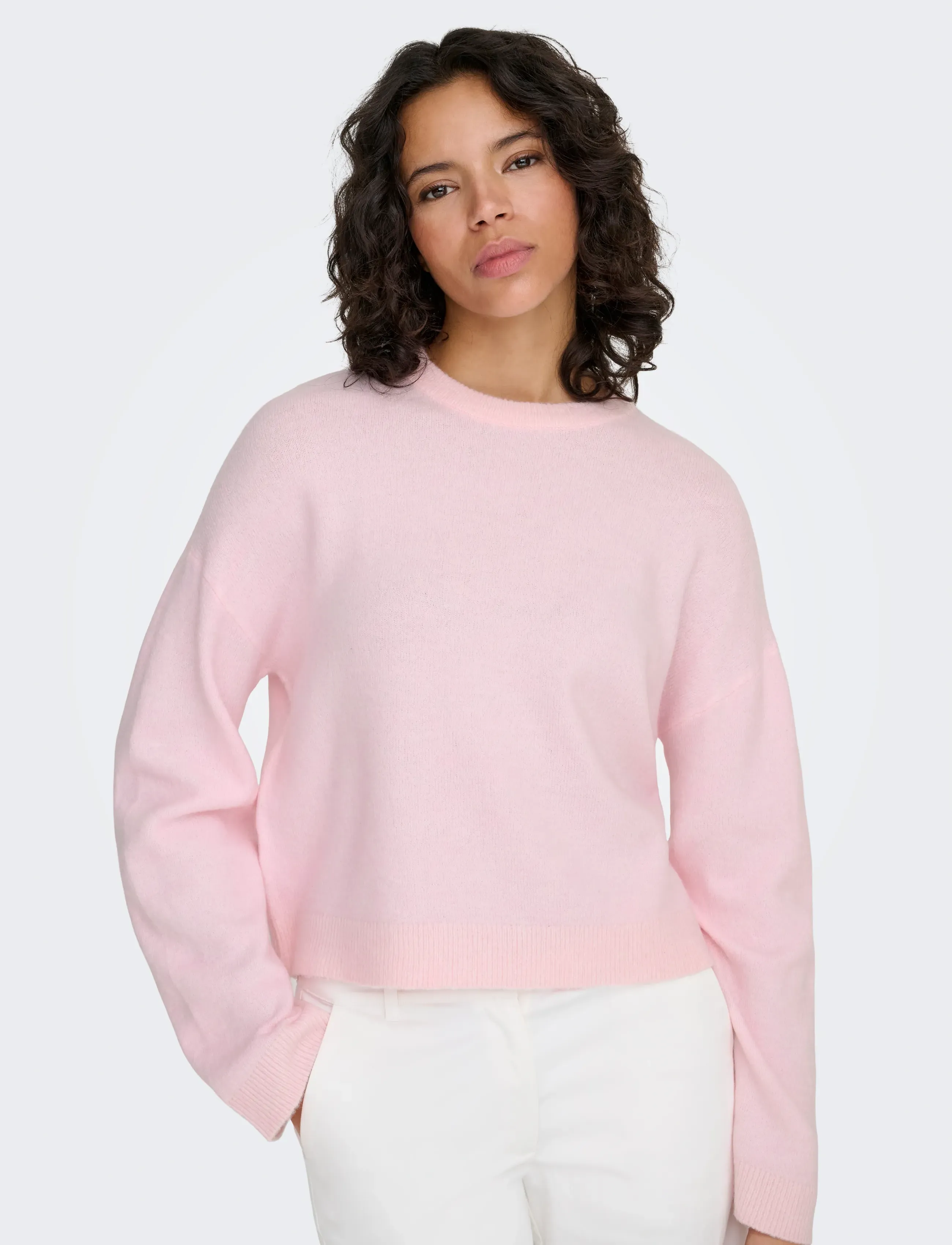 ONLY - ONLSIMONI L/S O-NECK PULLOVER KNT NOOS - stickade tröjor - potpourri - 5