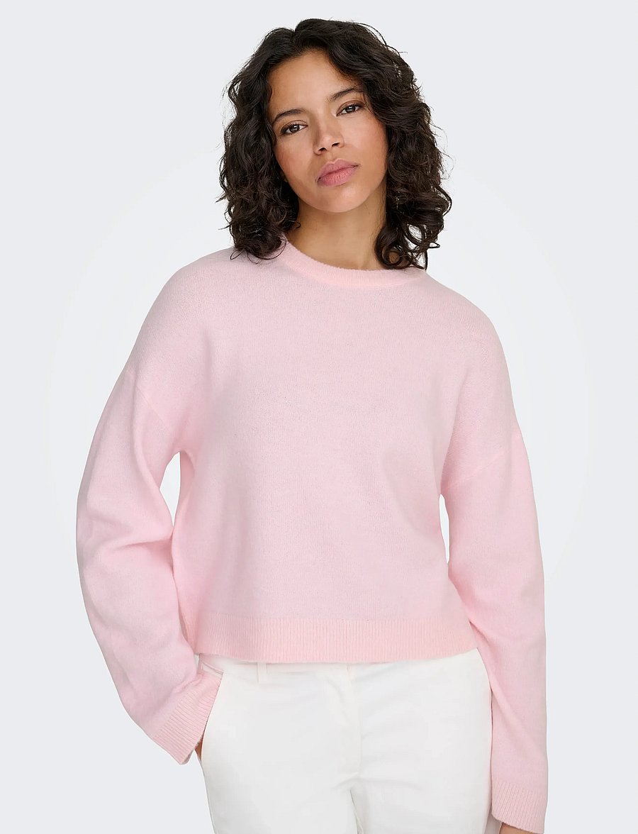 ONLY - ONLSIMONI L/S O-NECK PULLOVER KNT NOOS - pullover - potpourri - 5