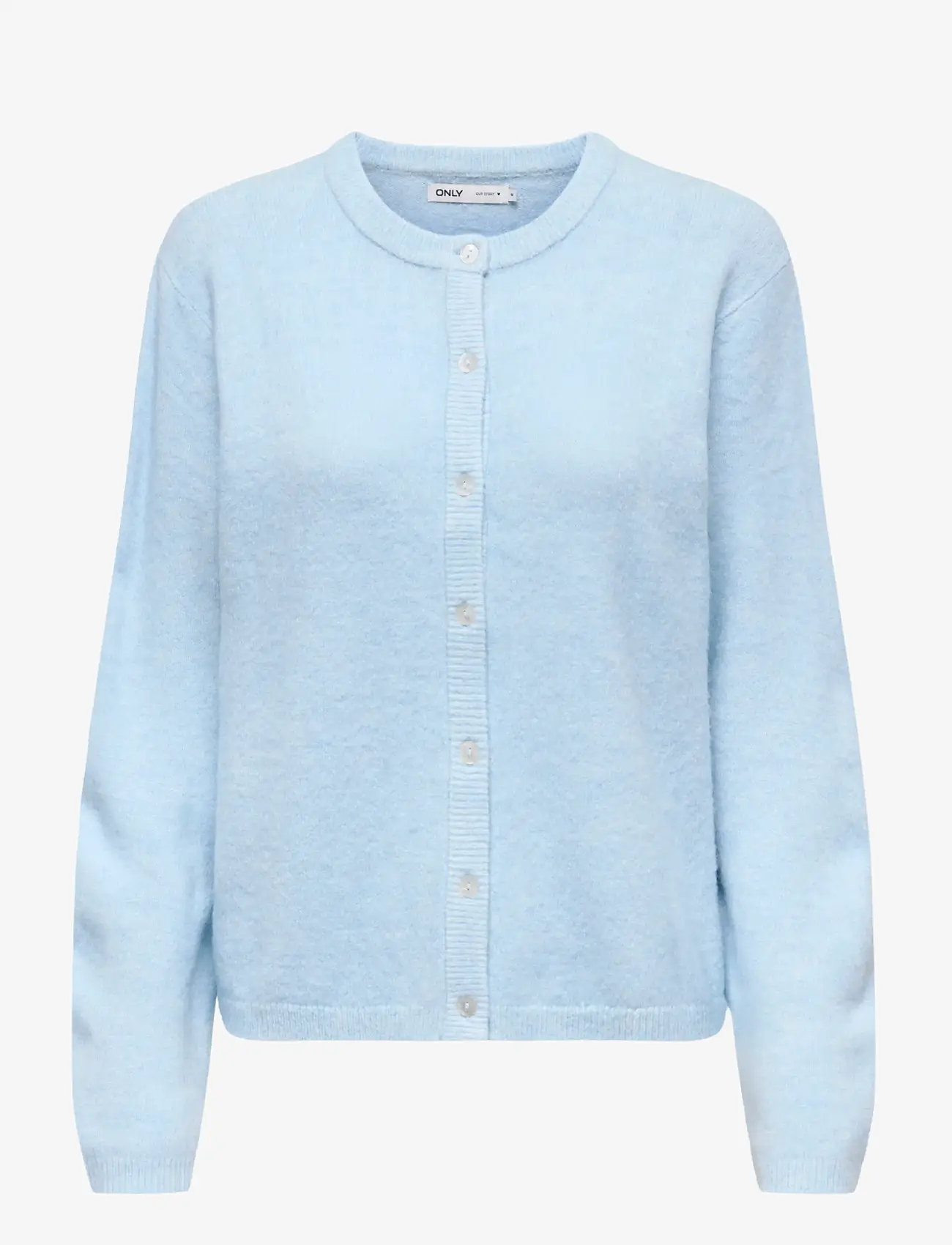 ONLY - ONLSIMONI L/S O-NECK CARDIGAN KNT NOOS - koftor - cashmere blue - 1