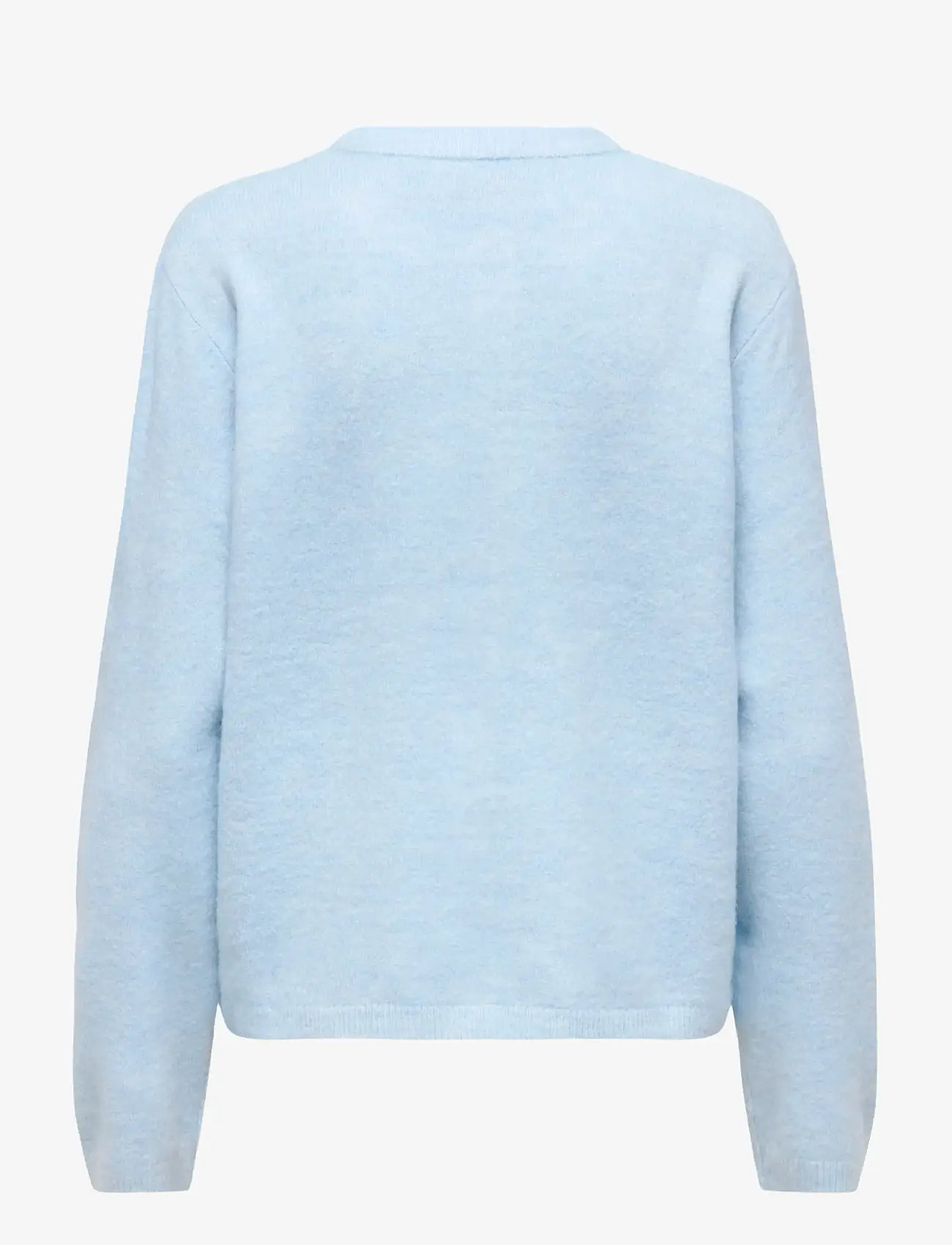 ONLY - ONLSIMONI L/S O-NECK CARDIGAN KNT NOOS - koftor - cashmere blue - 2