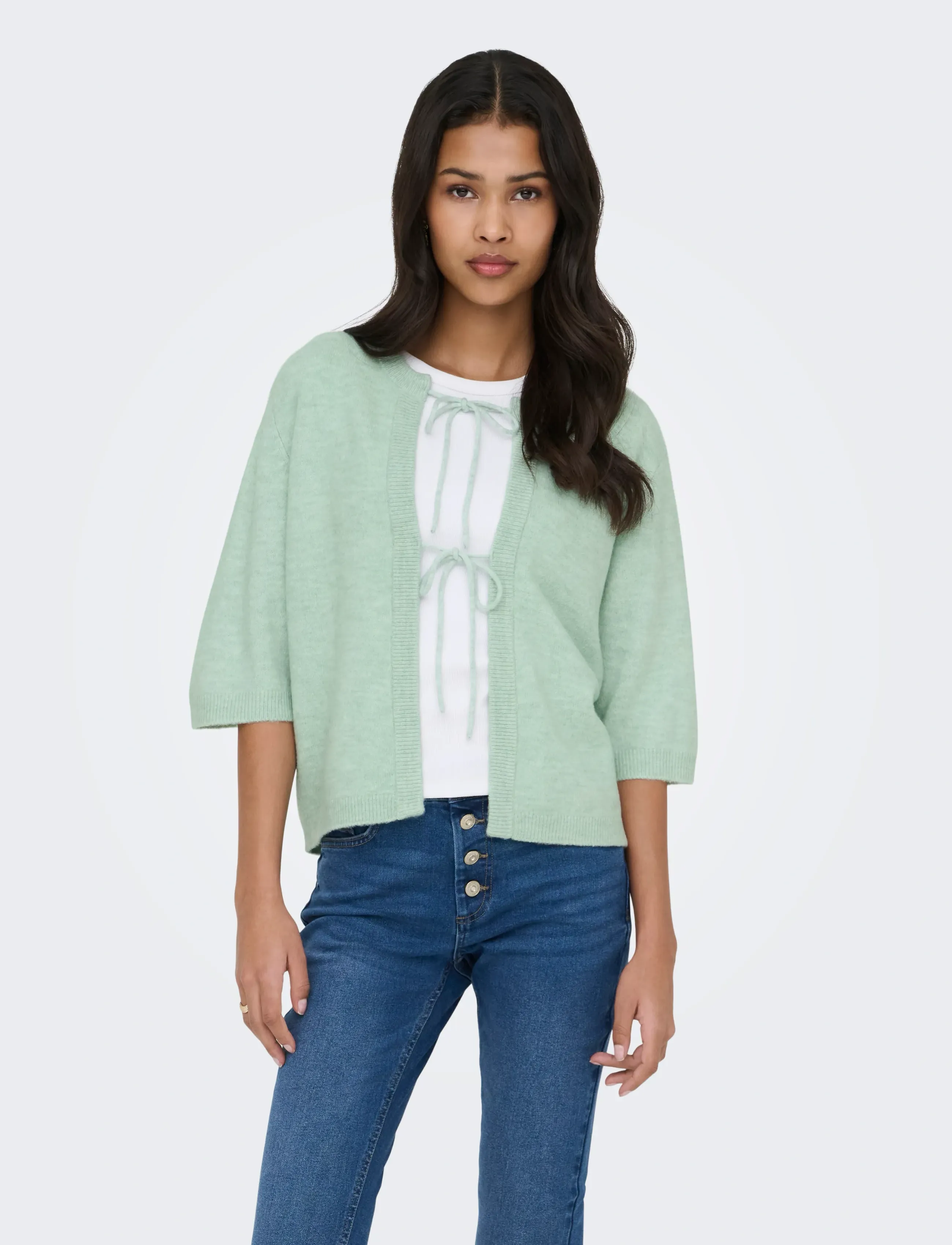 Onlsimoni 2/4 Bow Cardigan Knt Noos