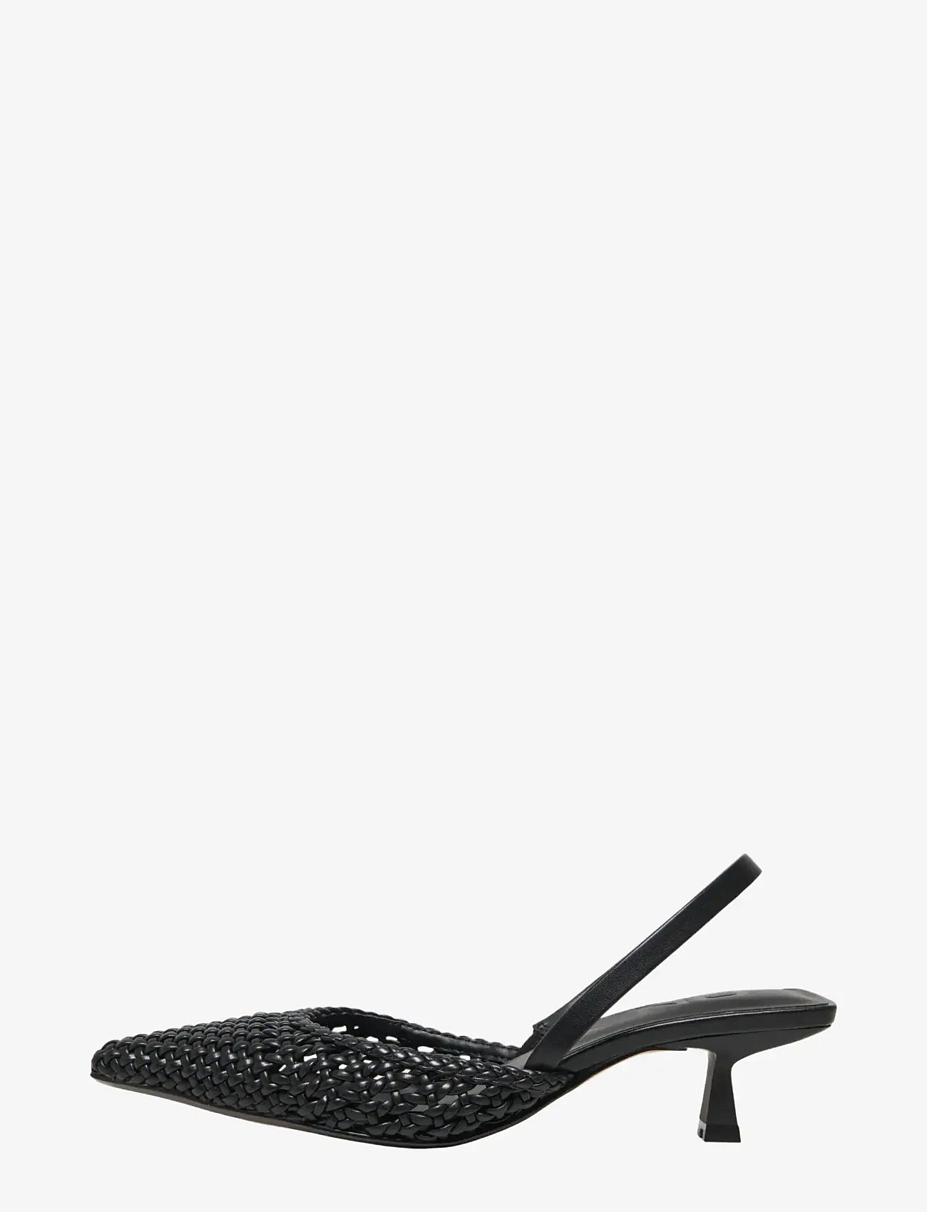ONLY - ONLCOCO-10 WOVEN SLINGBACK - högklackade slingbacks - black - 0