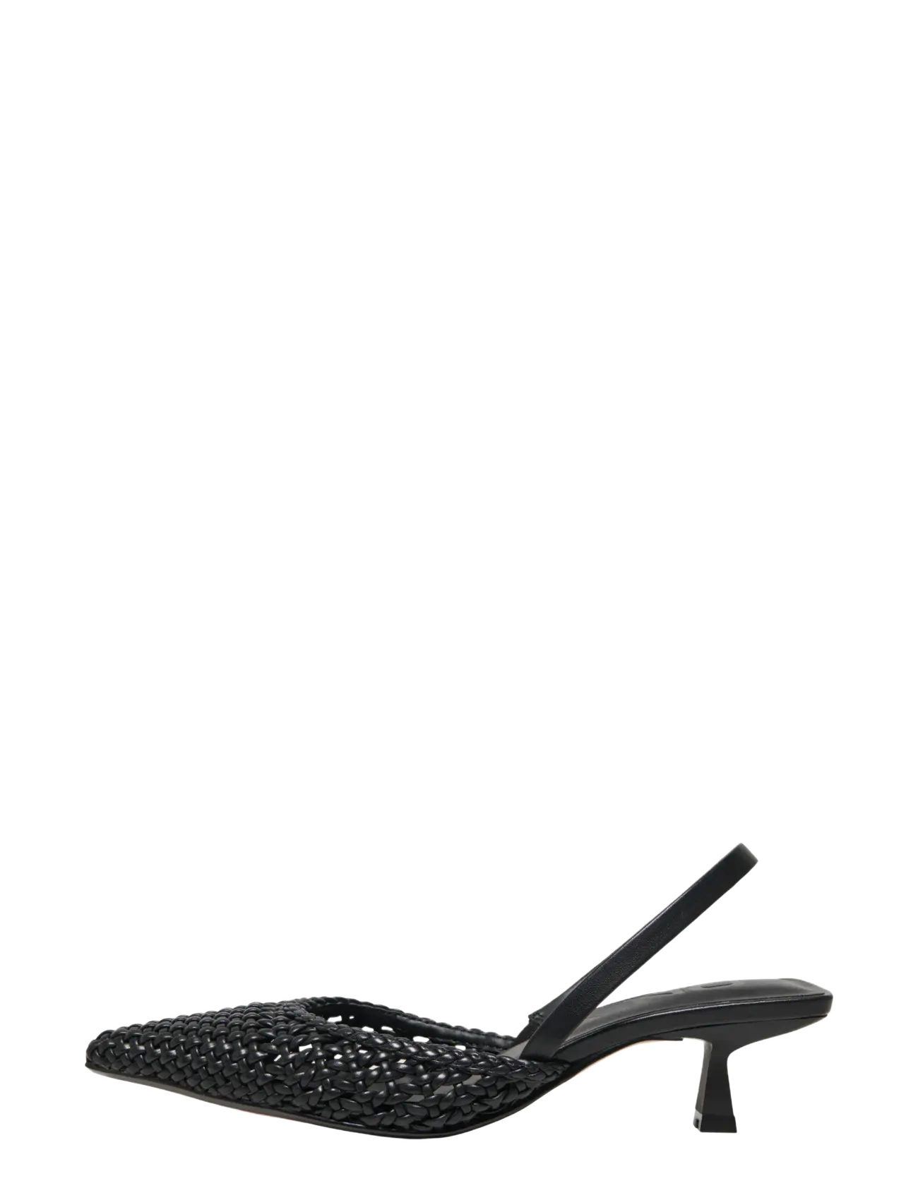 ONLY ONLCOCO-10 WOVEN SLINGBACK - Schuhe - BLACK / black