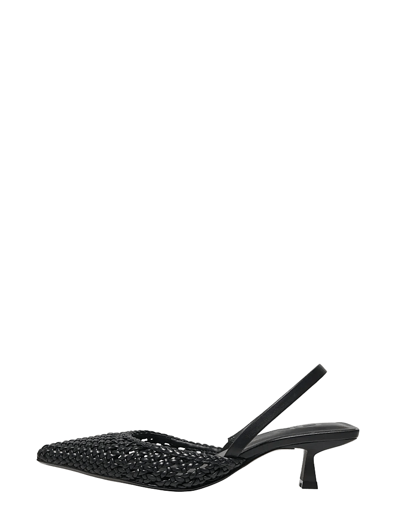 ONLY - ONLCOCO-10 WOVEN SLINGBACK - slingbacks mit absatz - black - 0
